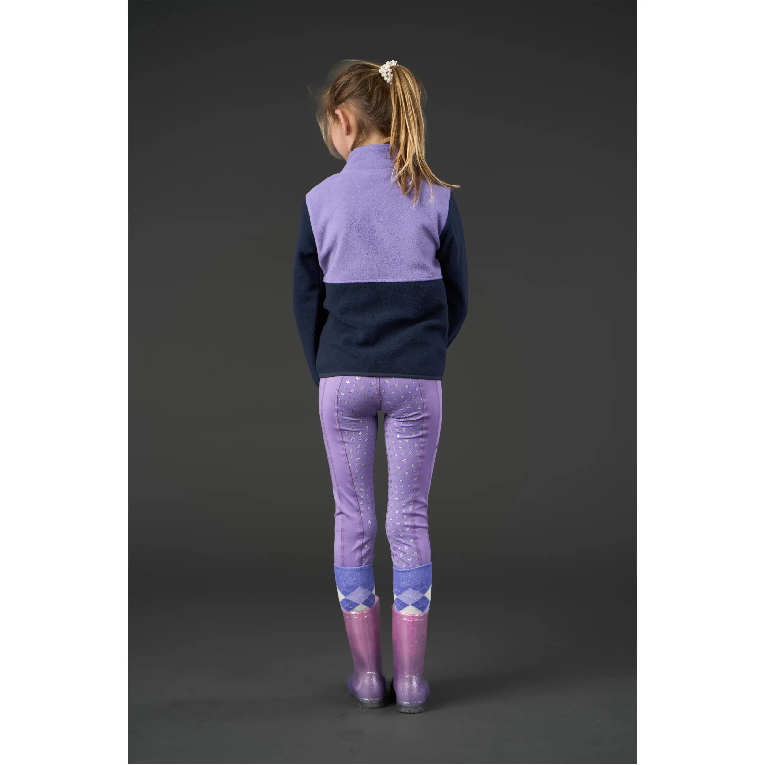 Kinder Fleecejacke ALLISON aster purple