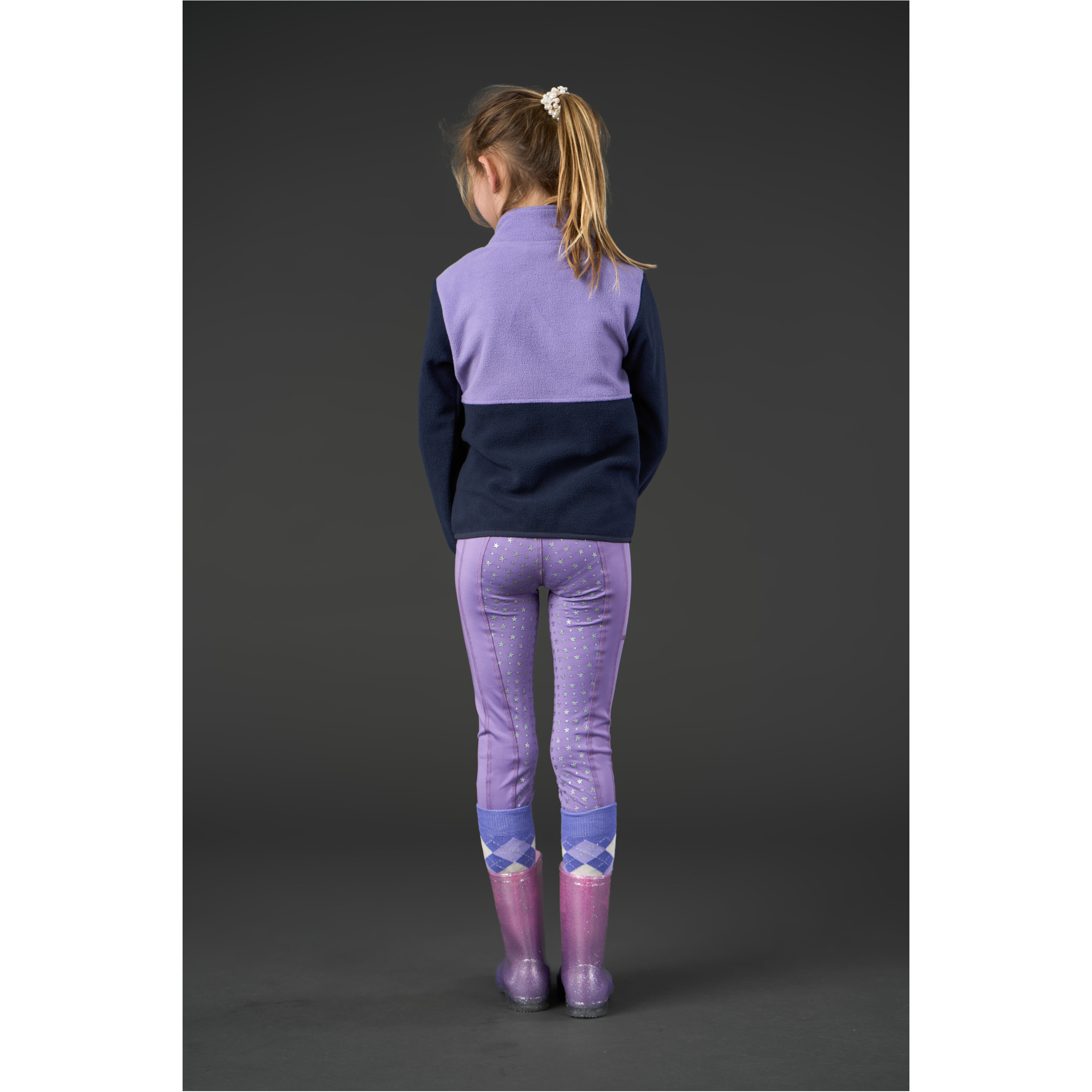 Kinder Fleecejacke ALLISON aster purple Kinder Fleecejacke ALLISON aster purple