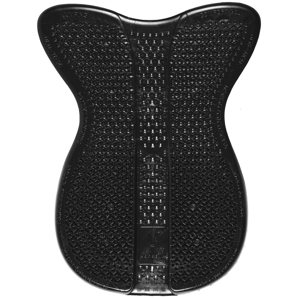 Gel-Sattelpad zum Anheben des Hinterzwiesels schwarz 56,5cm