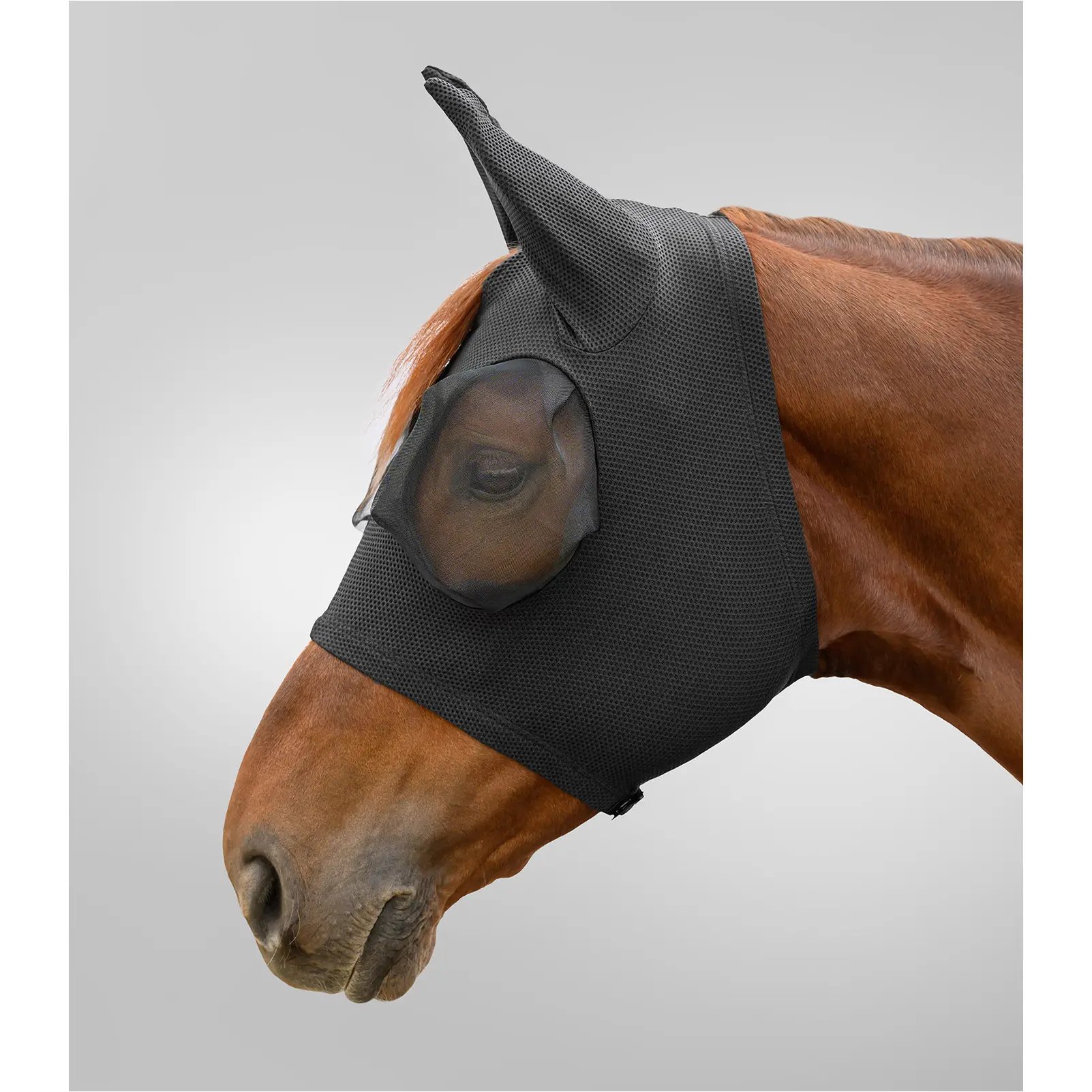 Fliegenmaske PUCK BREATH schwarz