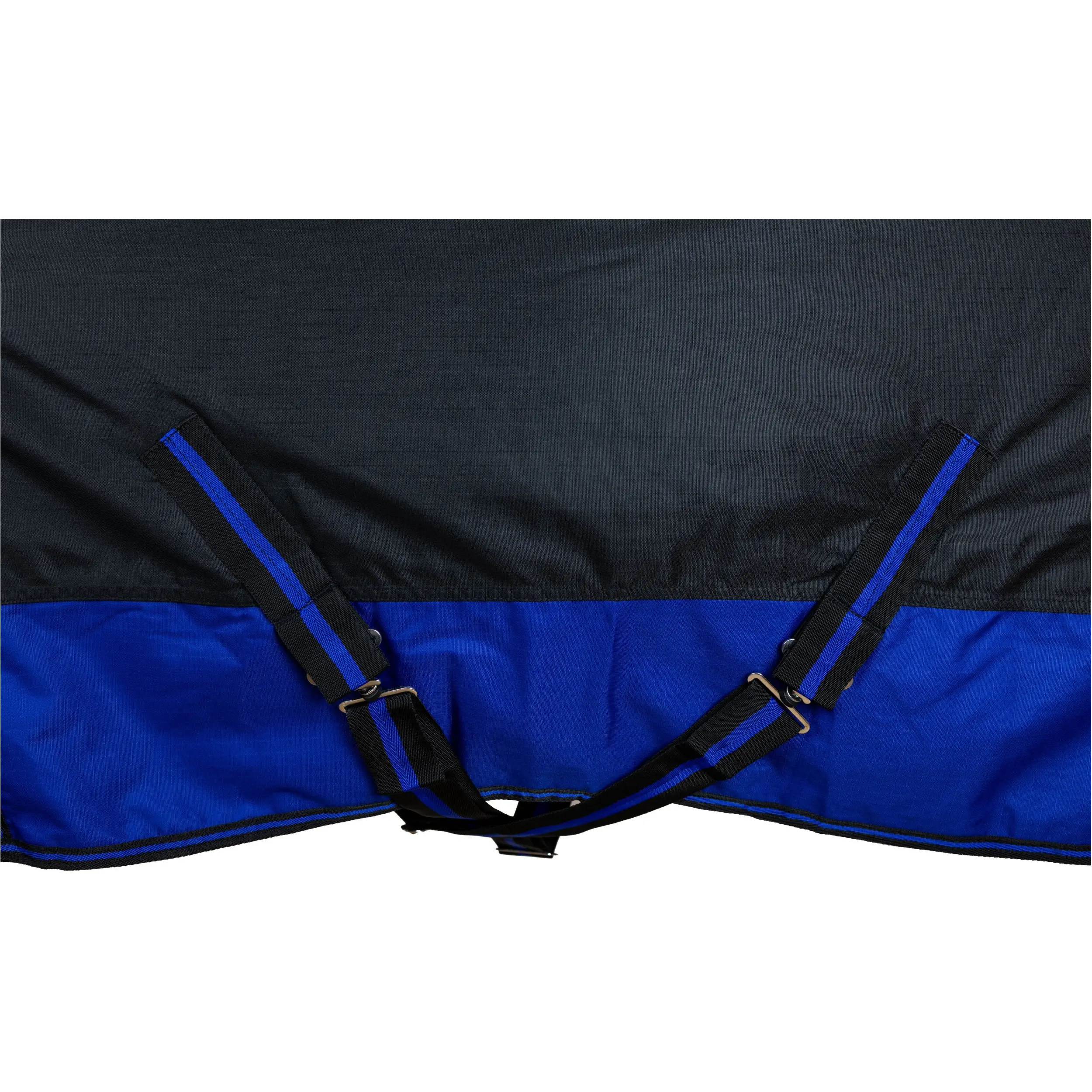 Winterdecke Full Neck 100g Füllung 600D BASICLINE schwarz/royalblau