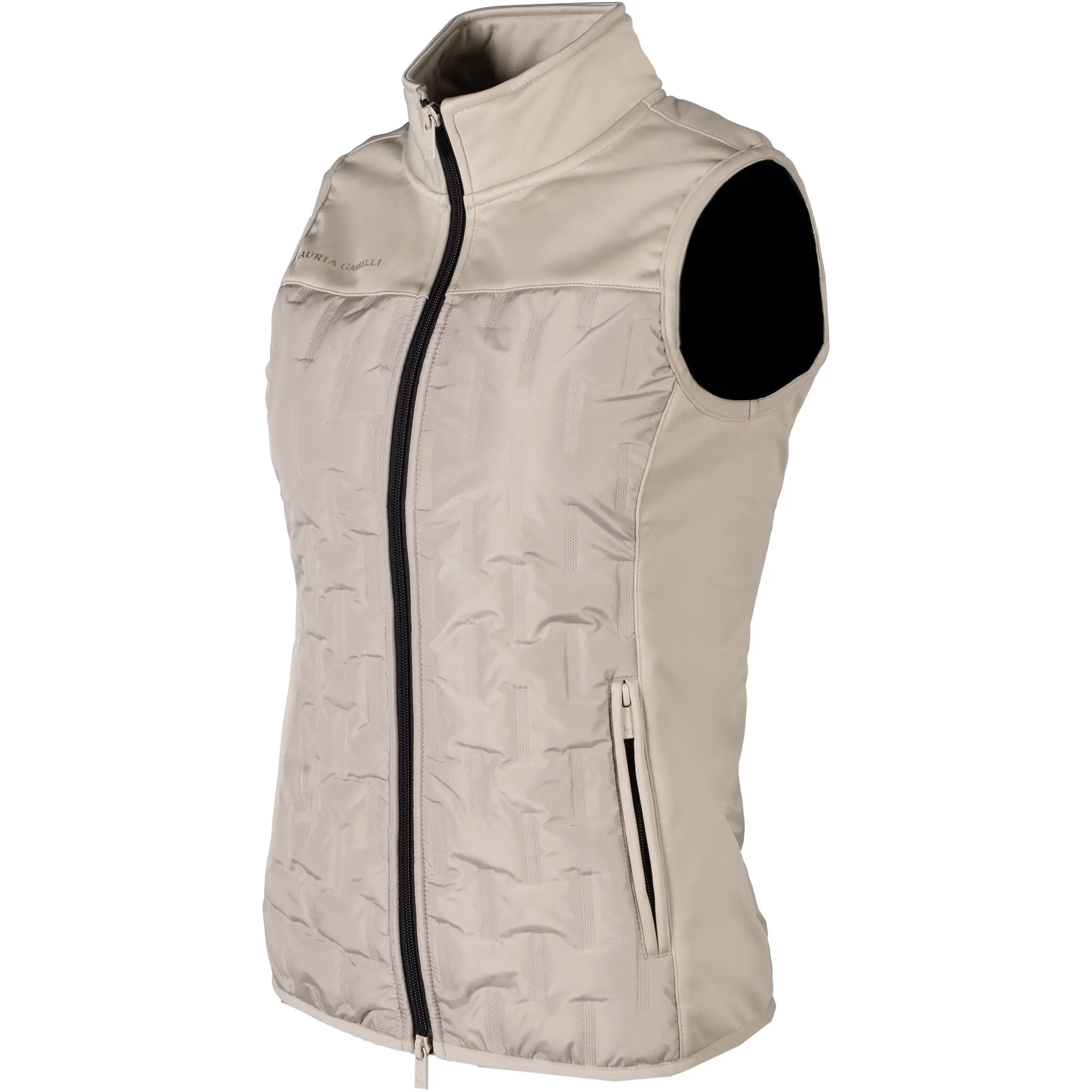 Damen Reitweste LIMONE grau/beige