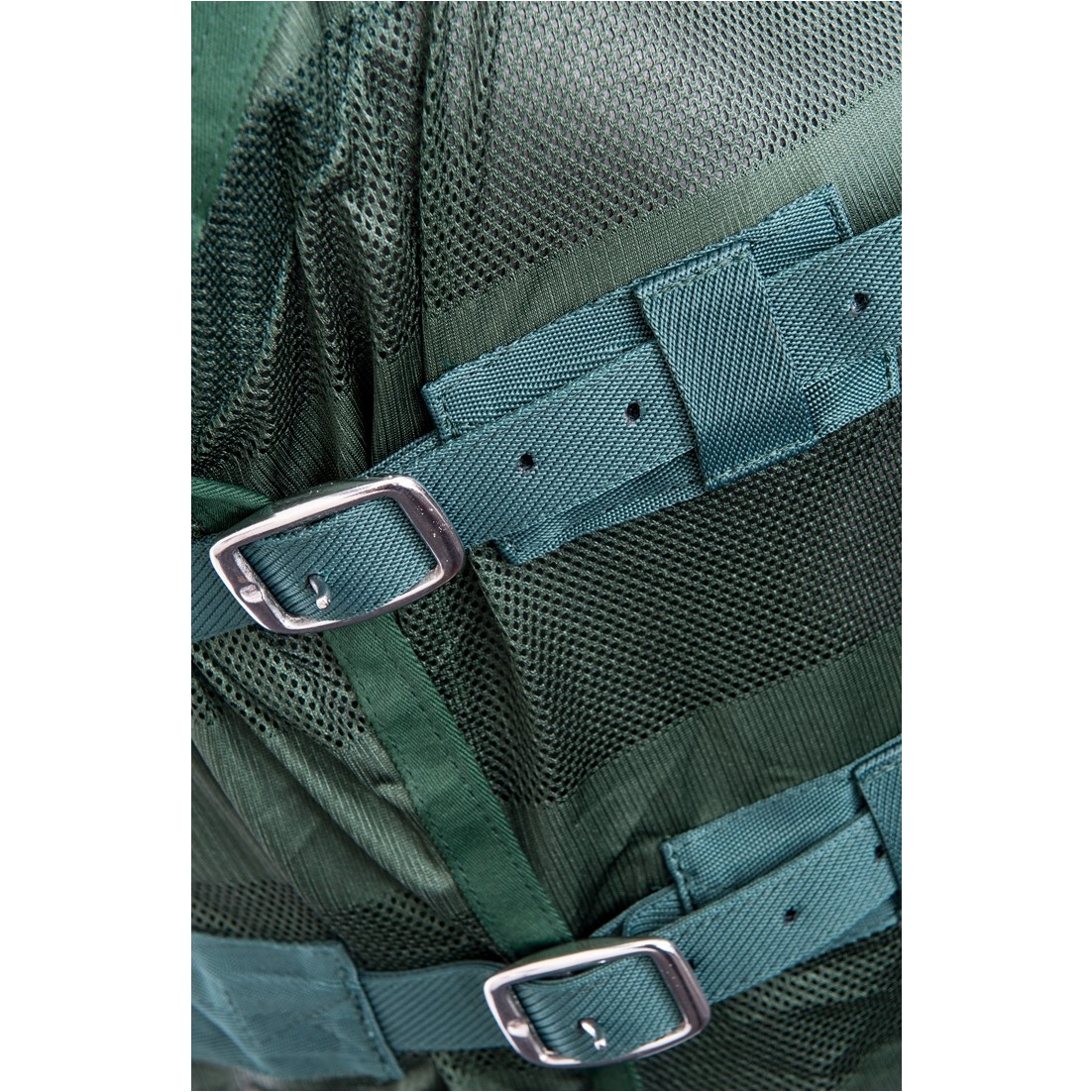 Fliegendecke mit Kreuzgurt BASICLINE grün