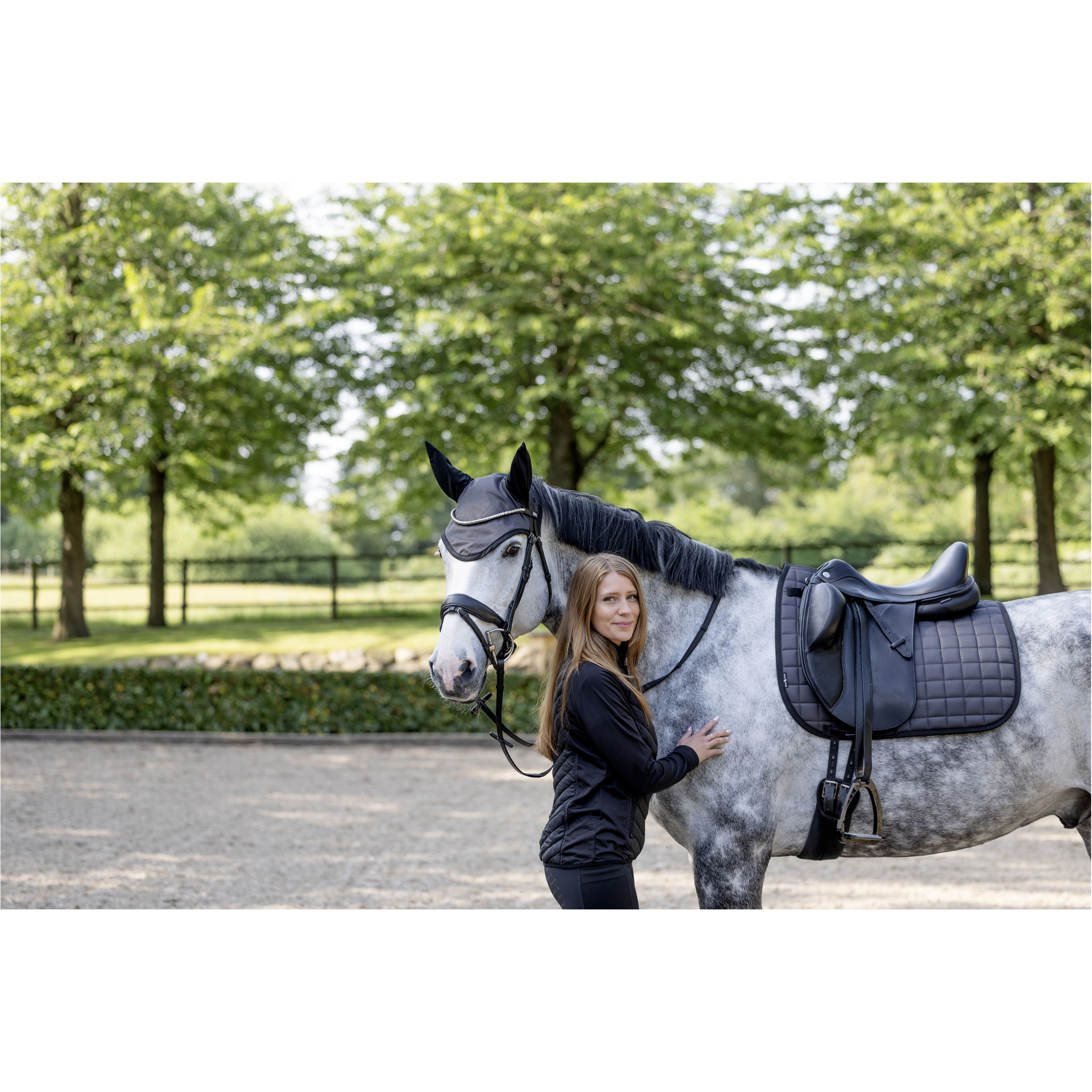 Trensenzaum schwedisch kombiniert CRYLL 26.1 schwarz