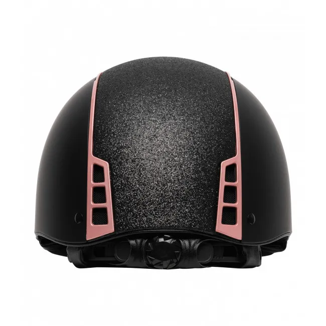Reithelm H22 SHINE schwarz matt/roségold