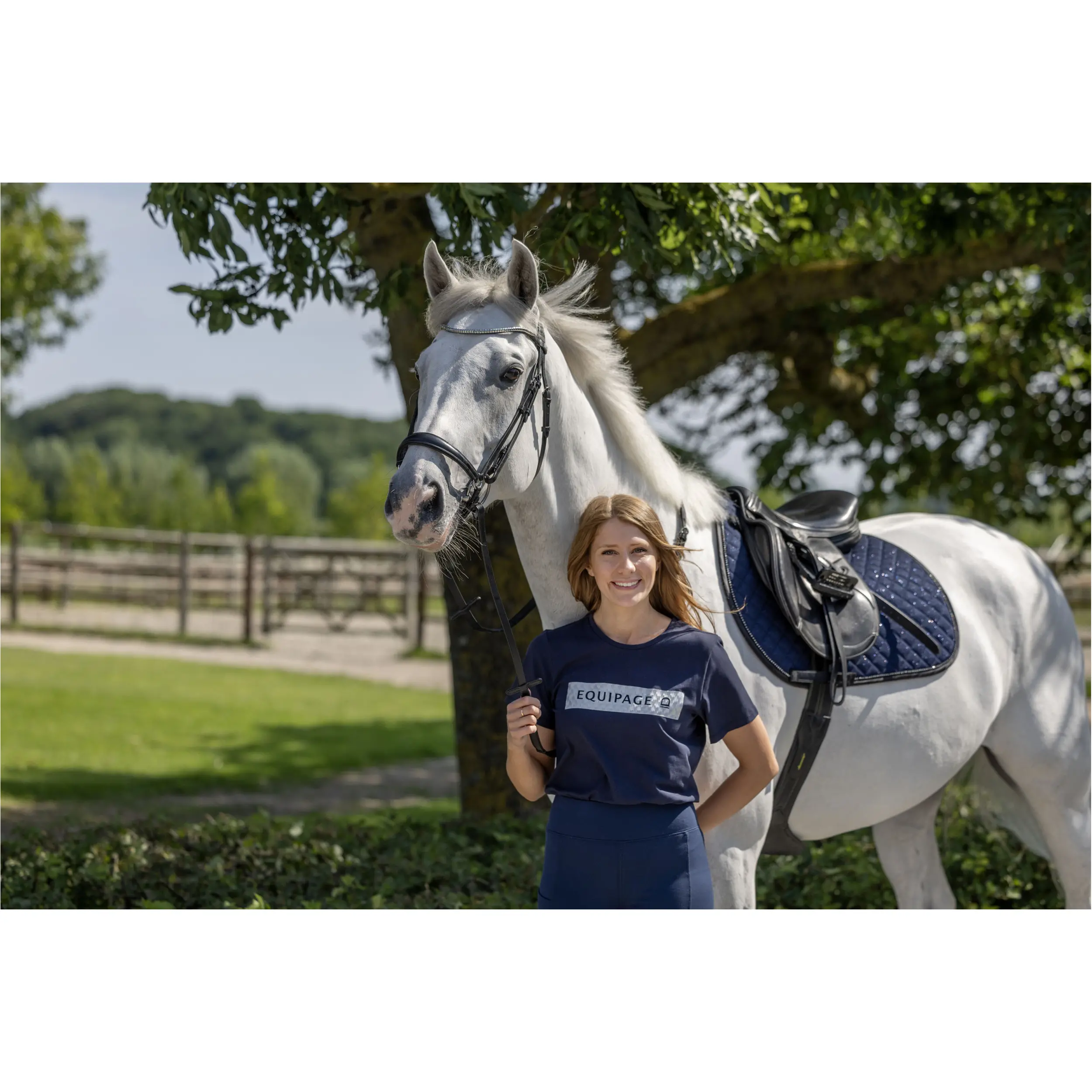 Damen T-Shirt VERA navy