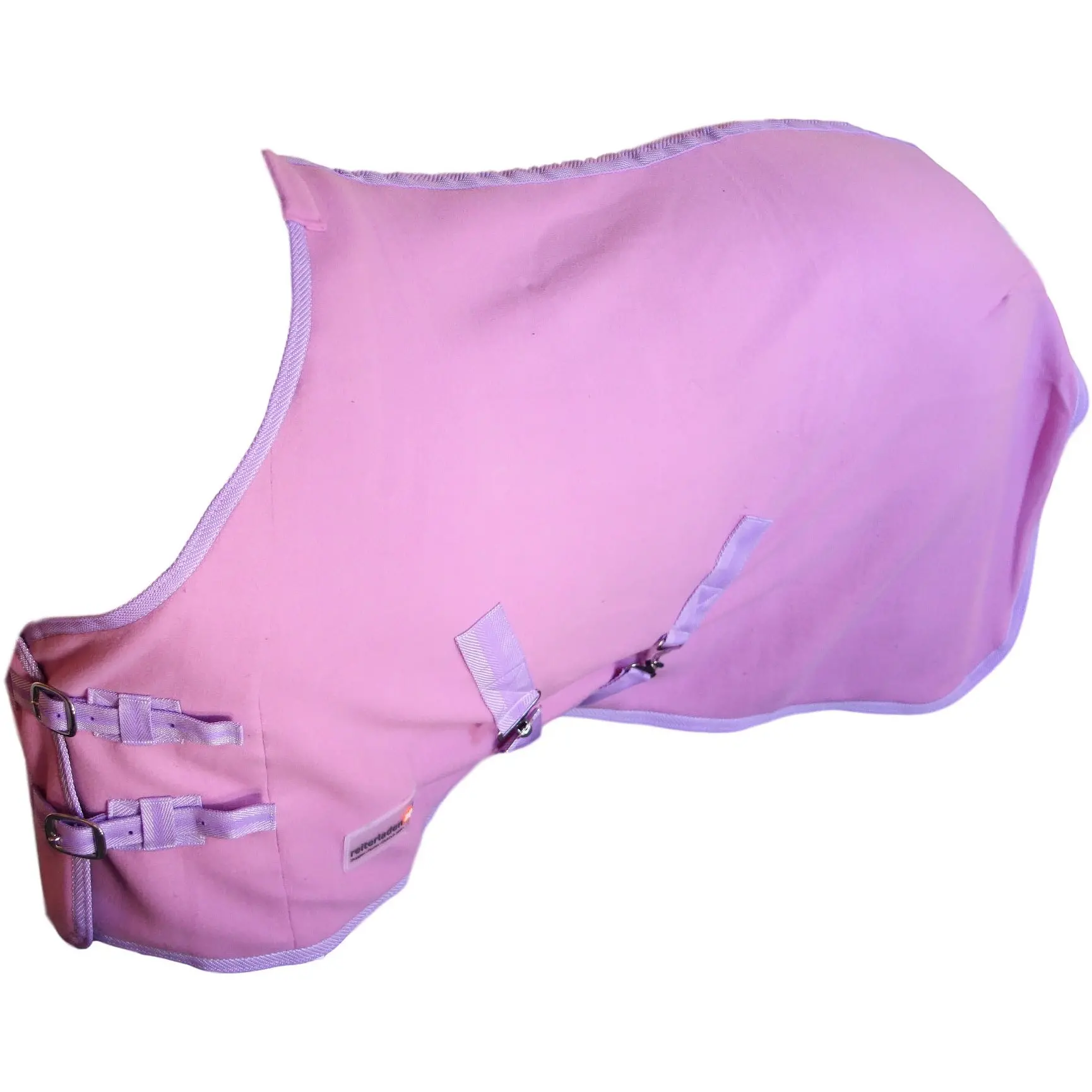 Abschwitzdecke mit Kreuzgurt BASICLINE violett