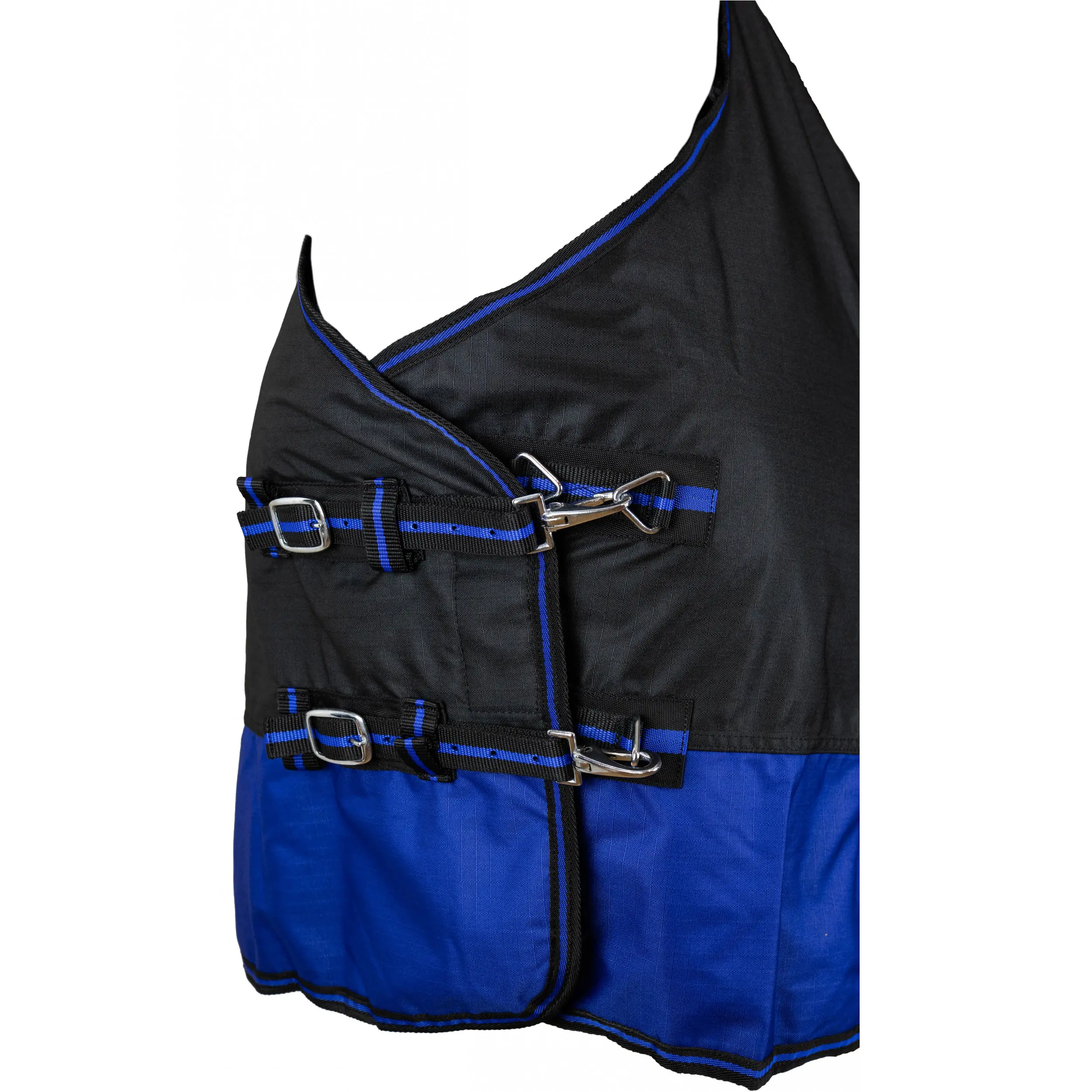 Weidedecke Polarfleece 600D BASICLINE schwarz/royalblau