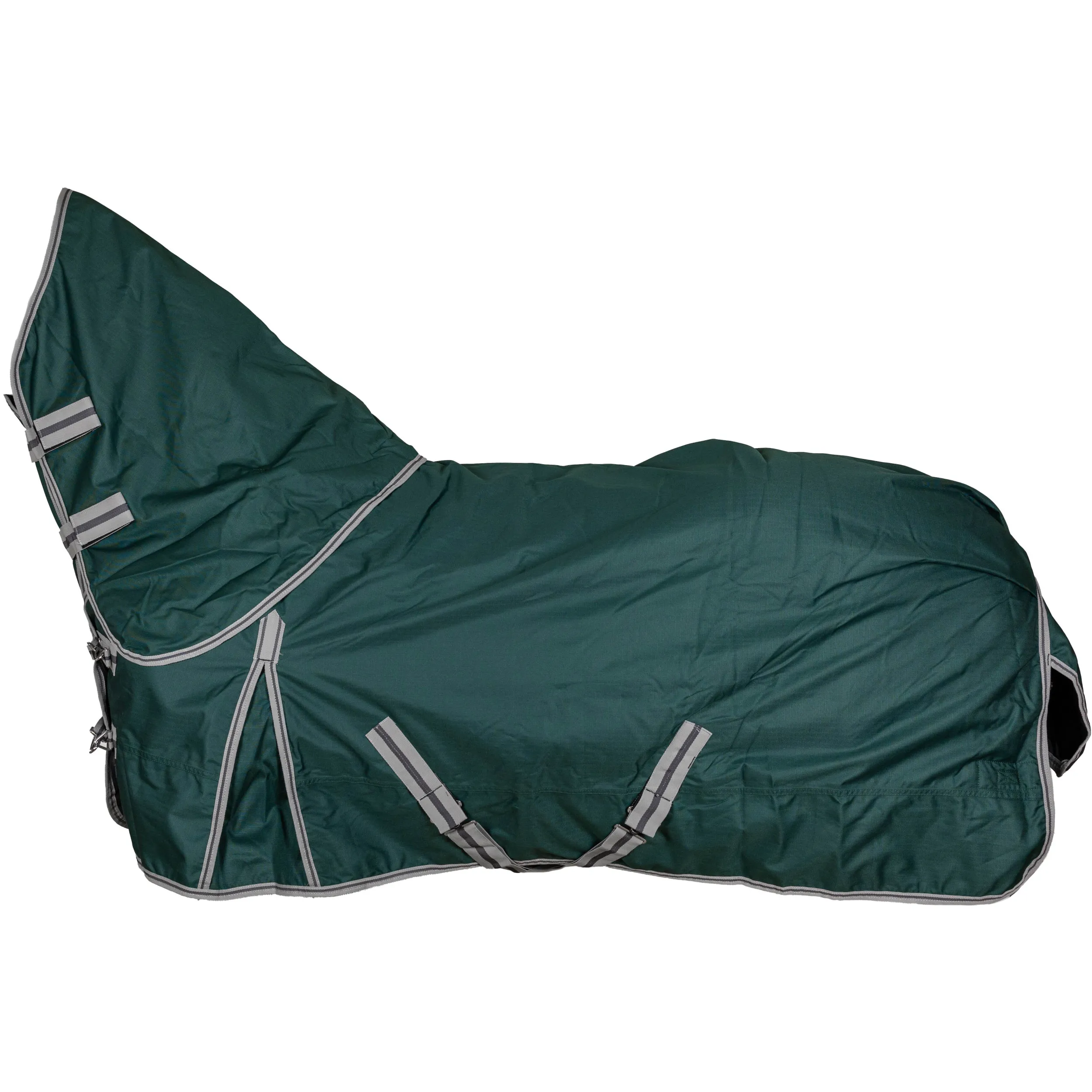 Winterdecke Full Neck 100g Füllung 600D BASICLINE grün