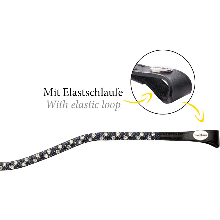 Stirnband HOPSCOTCH schwarz/marine/weiß