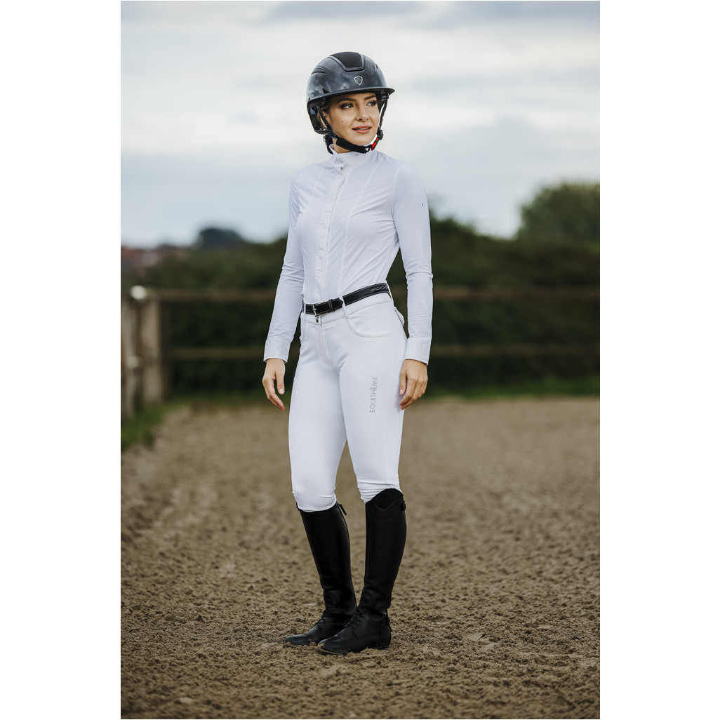 Damen Reithose Silikon Vollbesatz ORIGINALS BEVERLY weiß