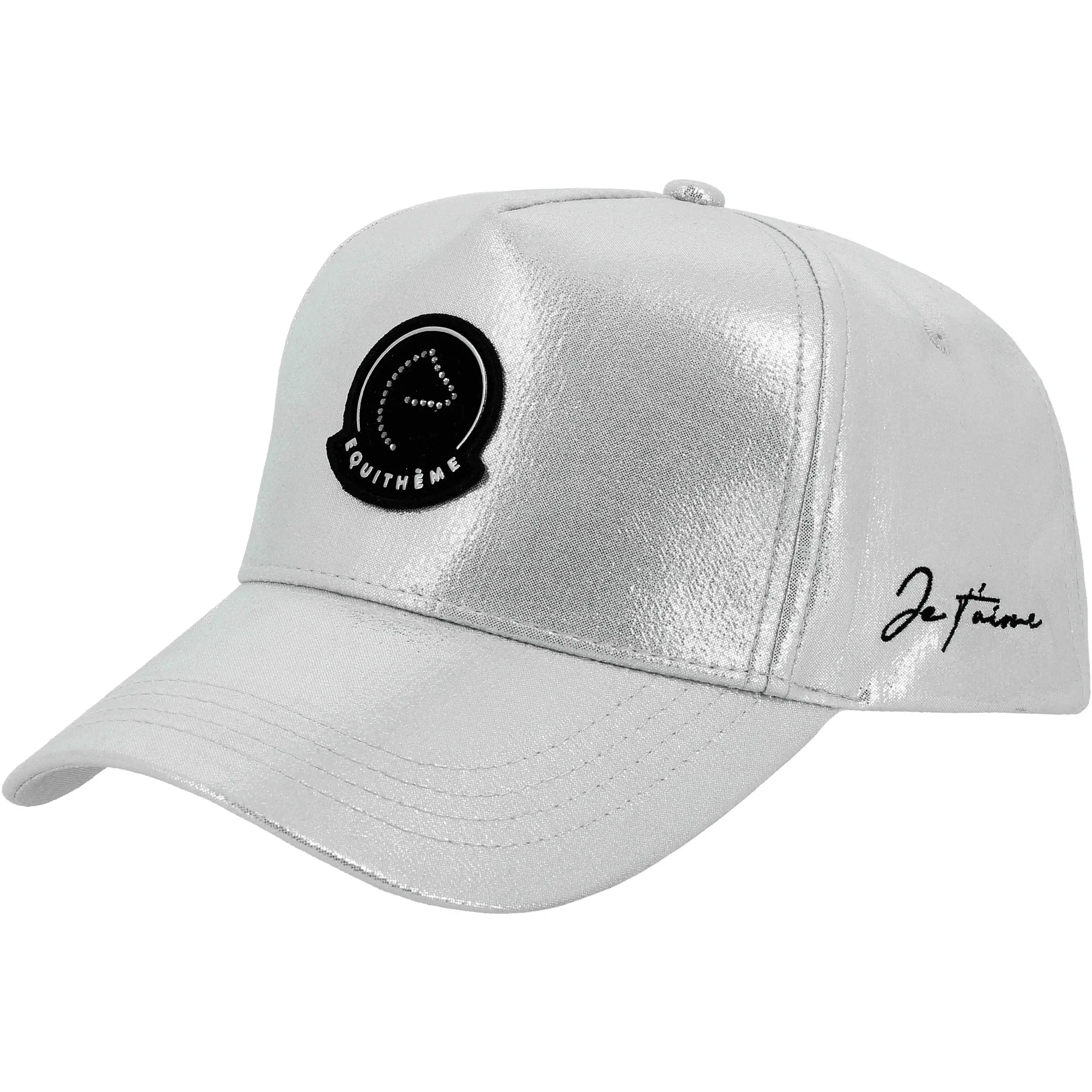 Base Cap Je t'aime SHINNY silber