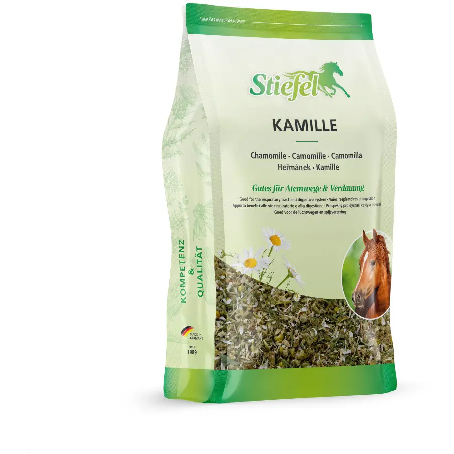 Kamille ganze Blüten für Atemwege und Verdauung 500g