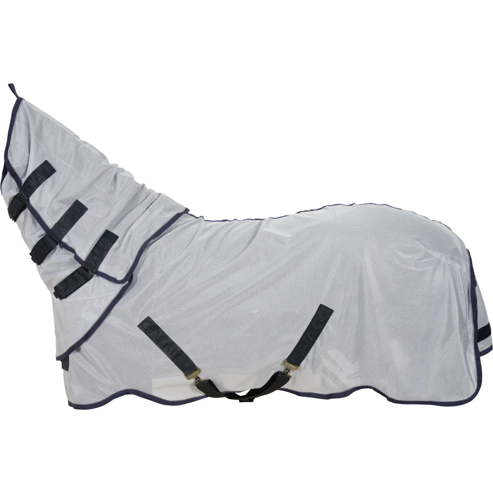 Fliegendecke mit Halsteil (abnehmbar) TERRA zen blue