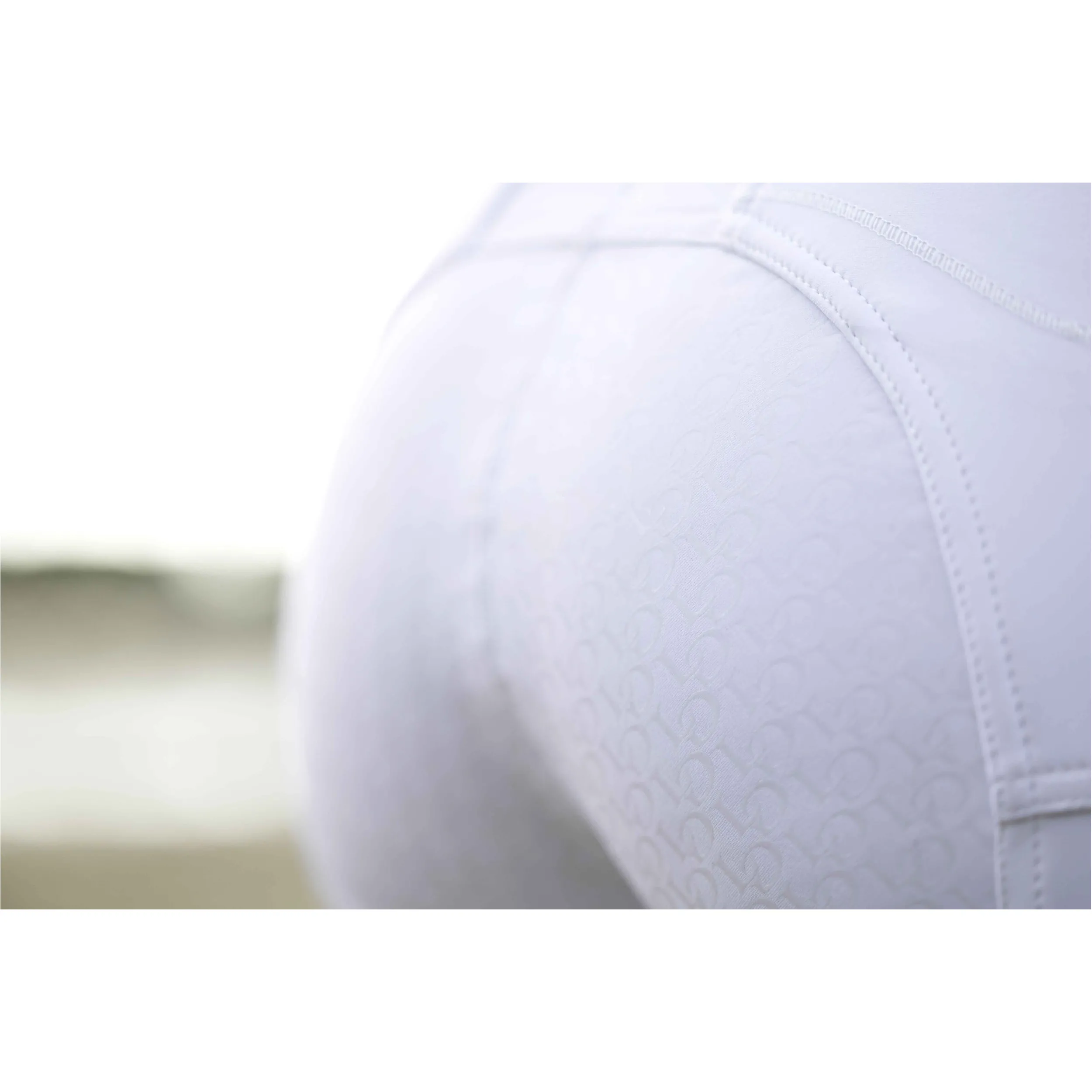 Damen Reithose Silikon Vollbesatz AMALFI weiß