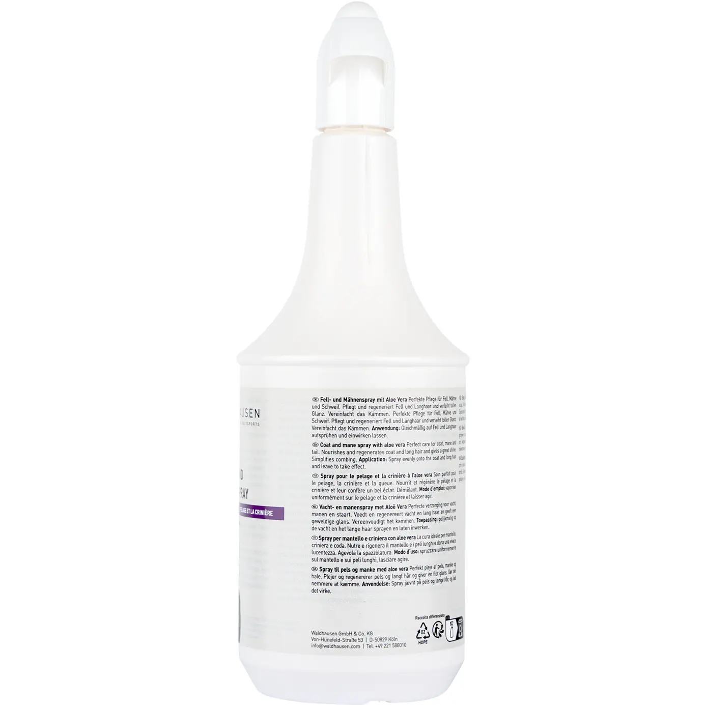 Fell - und Mähnenspray mit Aloe Vera