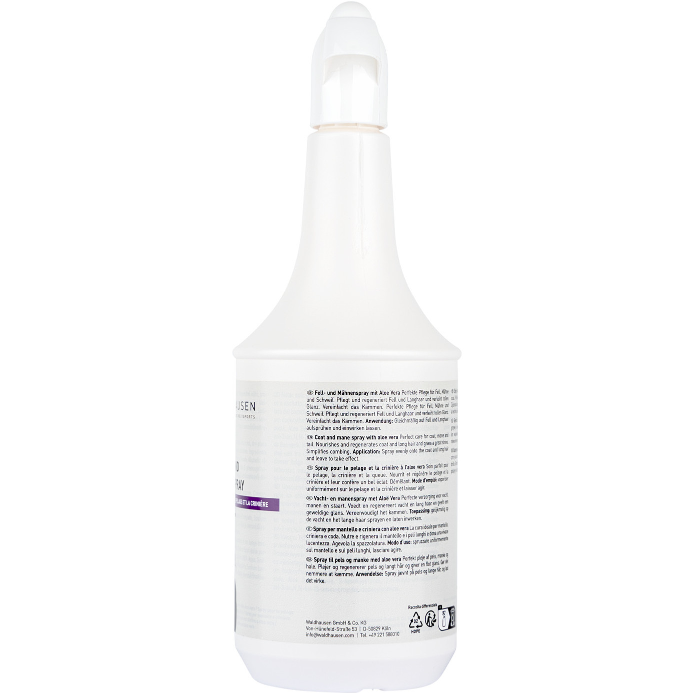Fell - und Mähnenspray mit Aloe Vera