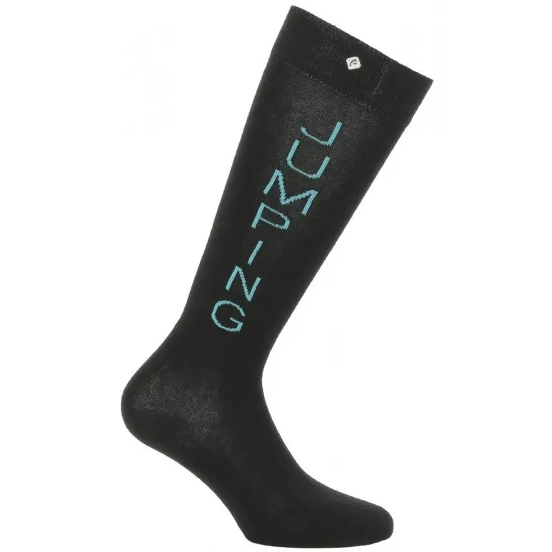 Reitsocken JUMPING schwarz/blau