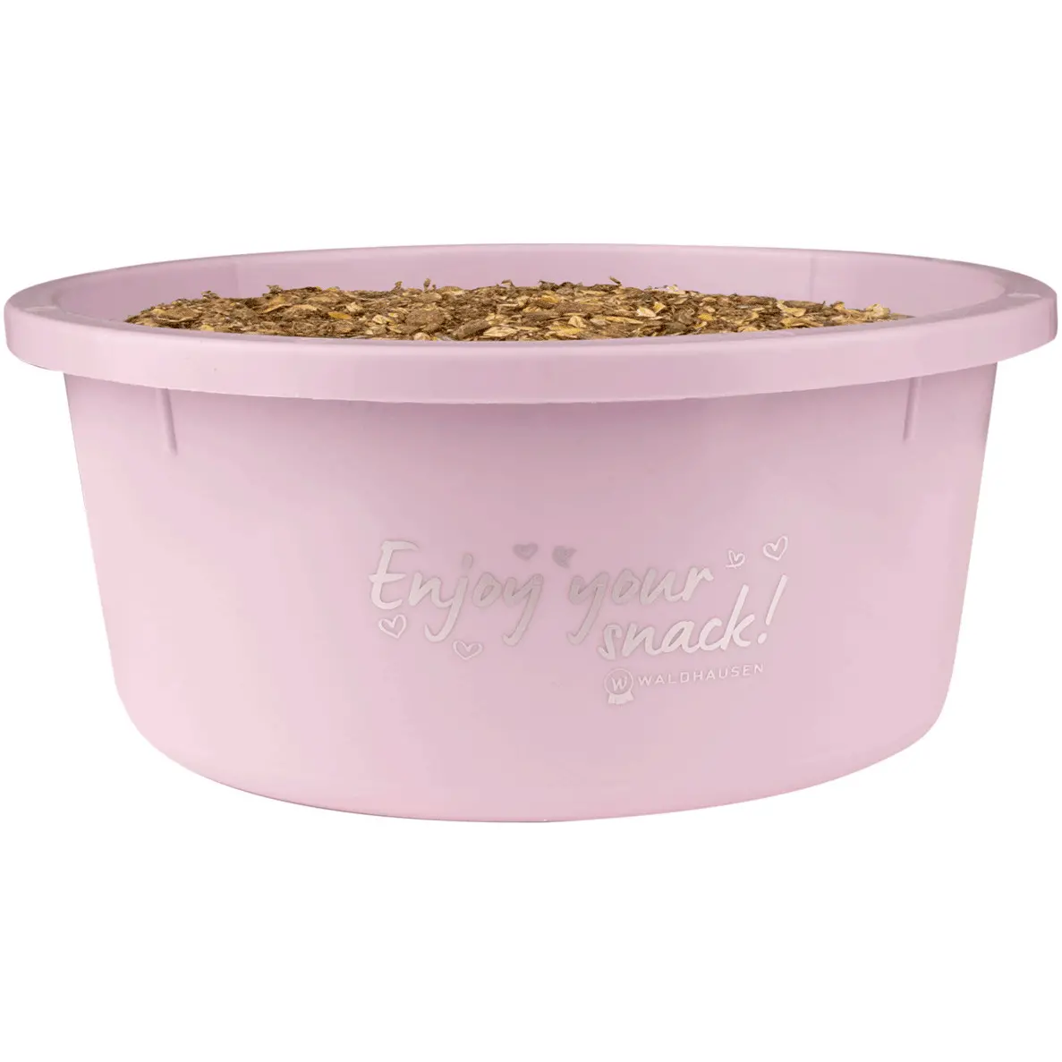 Leckerlischale mit Deckel linnea rosa 2L