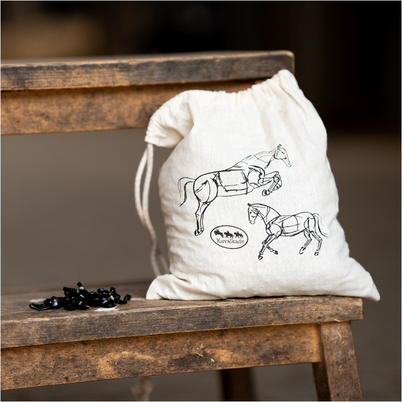 Mähnengummis aus Silikon schwarz