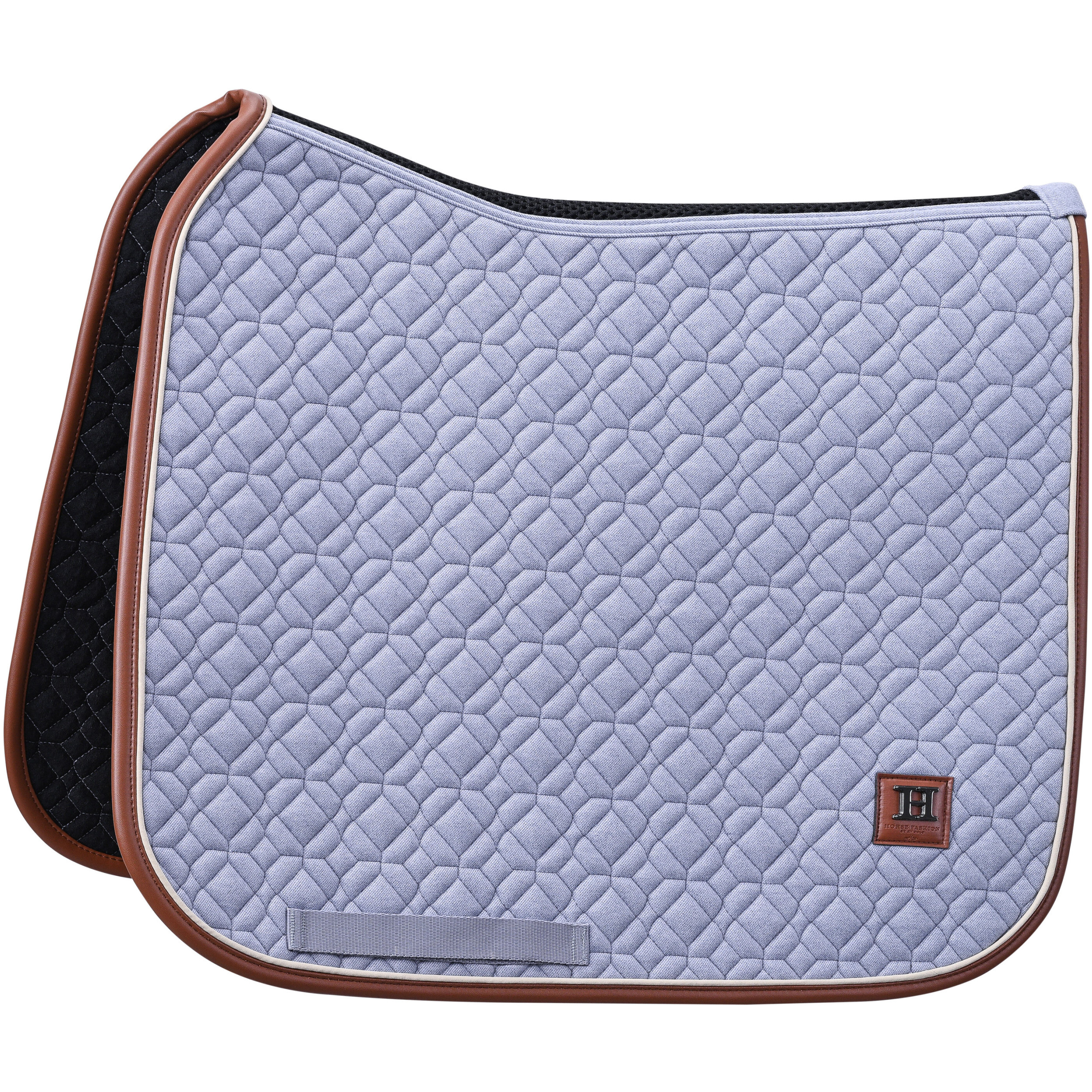 Schabracke HVPLuxi powder blue Warmblut Dressur