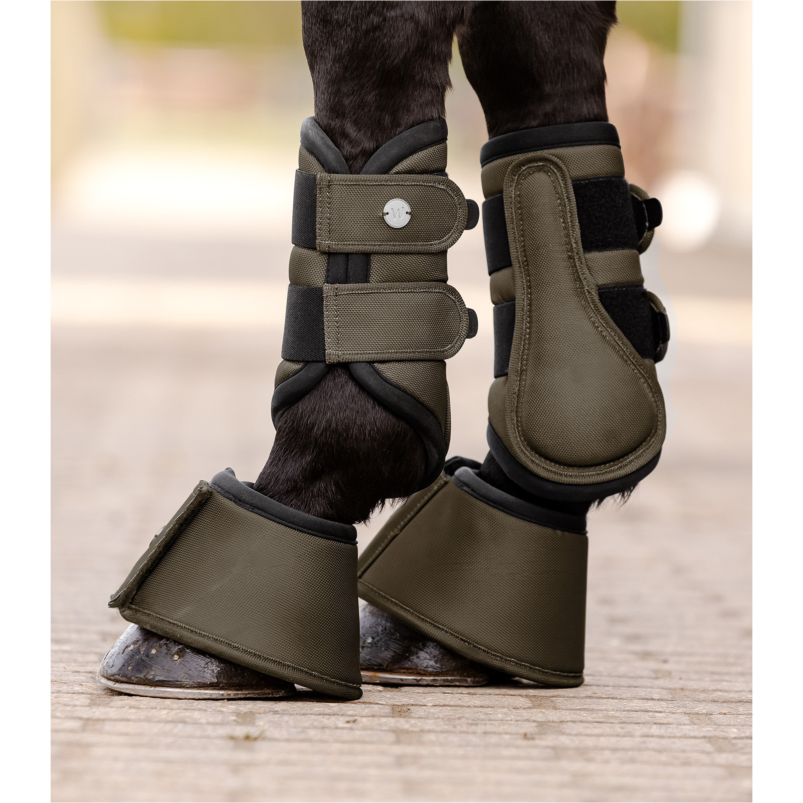 Hufglocken 1860D COMFORT FIT grünbraun