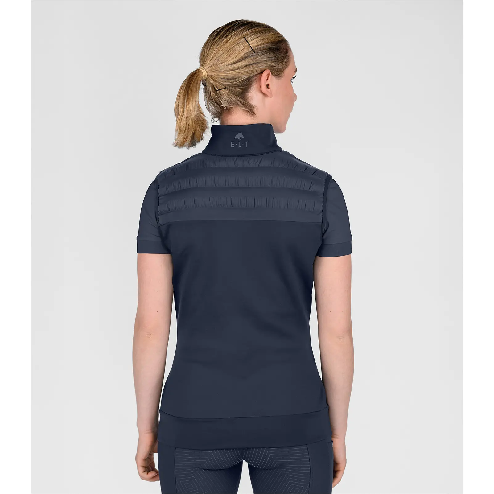 Damen Hybrid Steppweste SEATTLE tiefblau