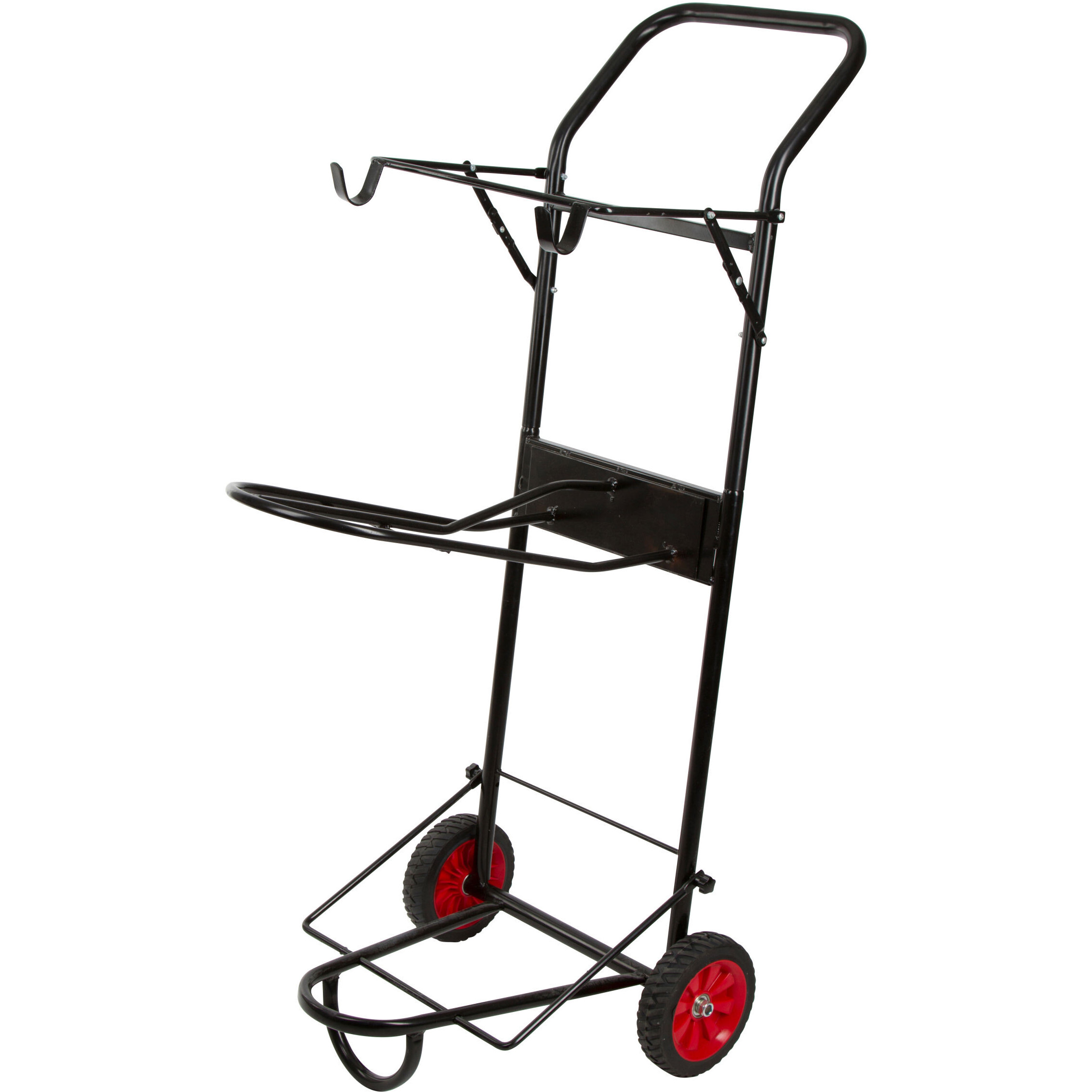 Sattelcaddy fahrbar schwarz