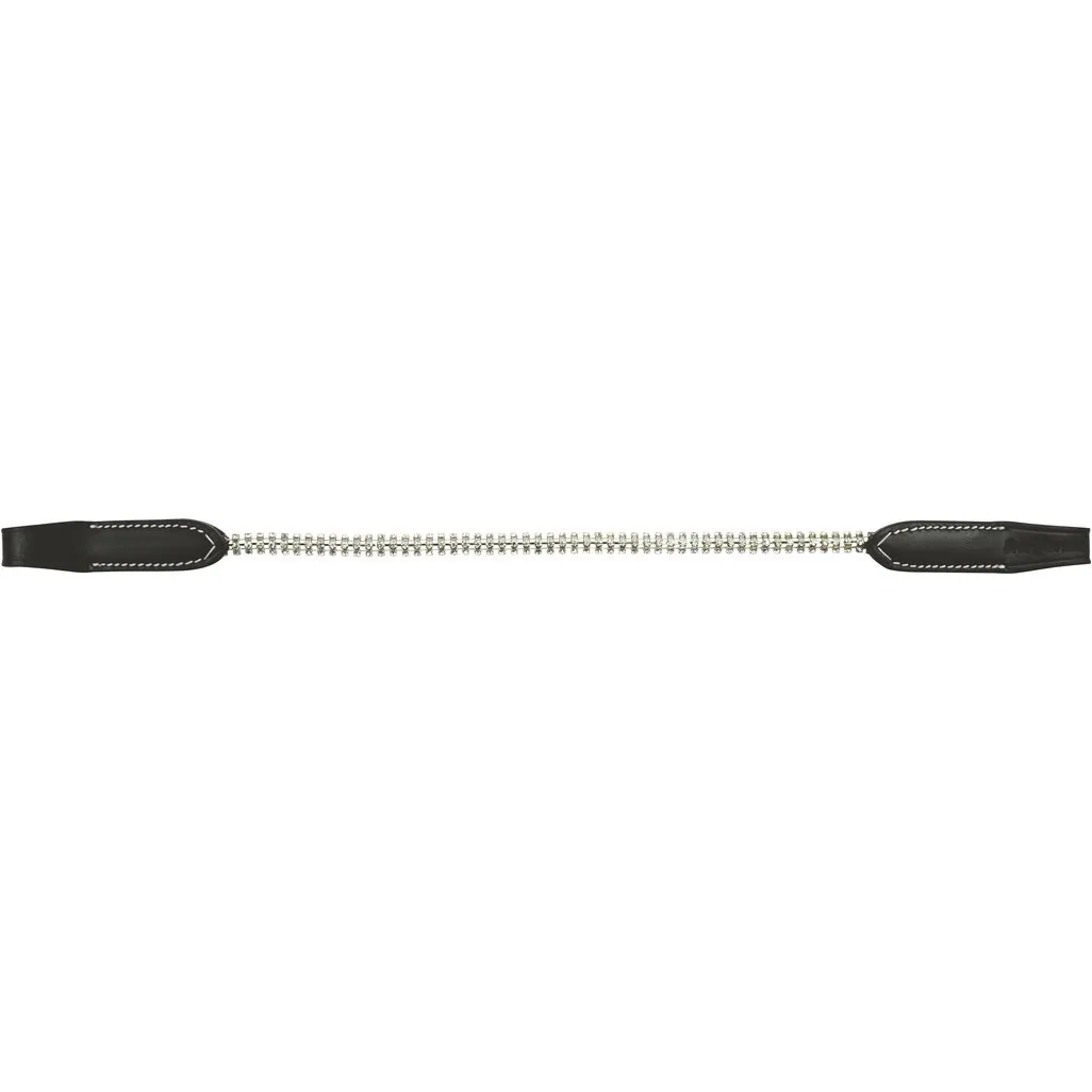 Stirnband mit Strasssteinchen PRO schwarz