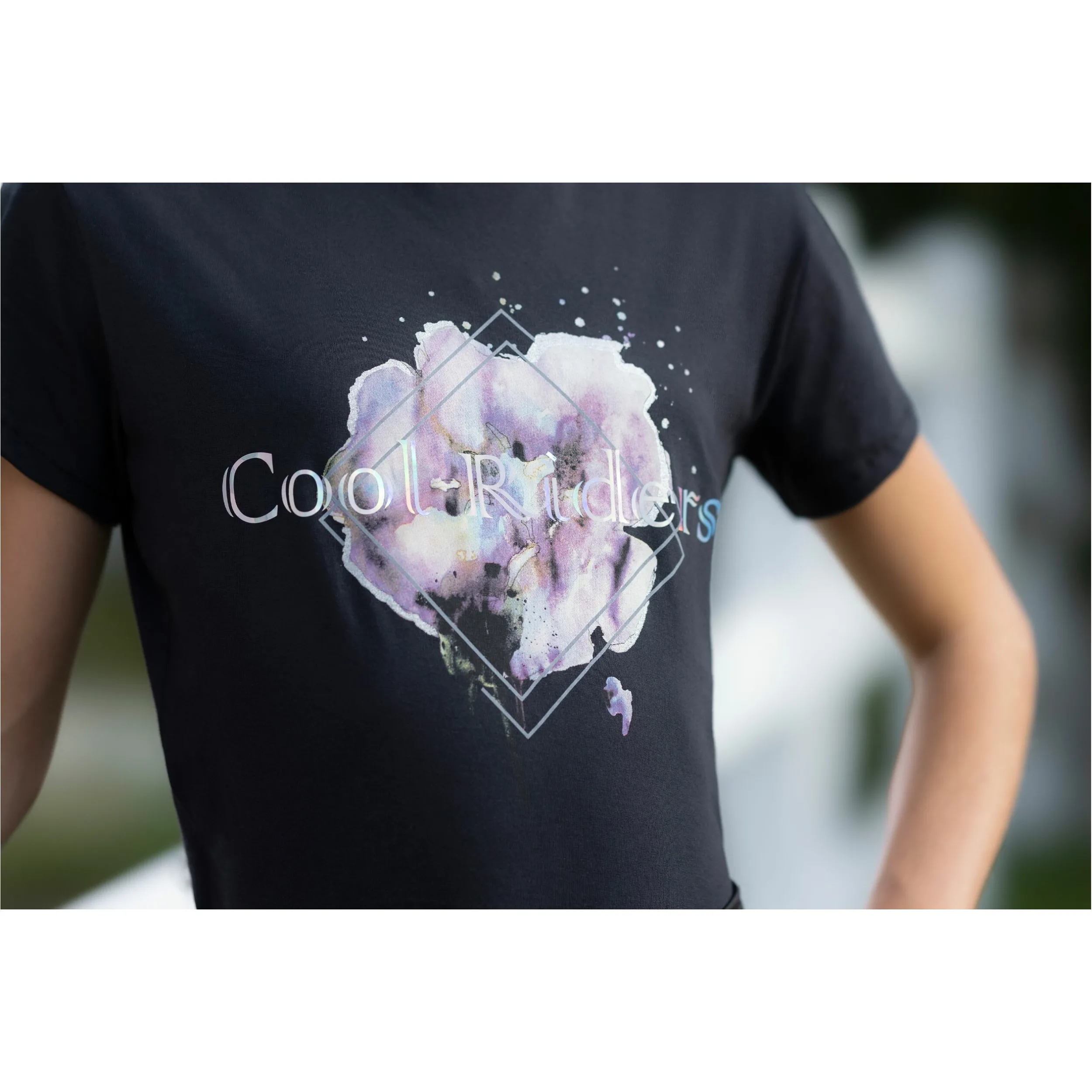 Kinder T-Shirt HAILEY schwarz