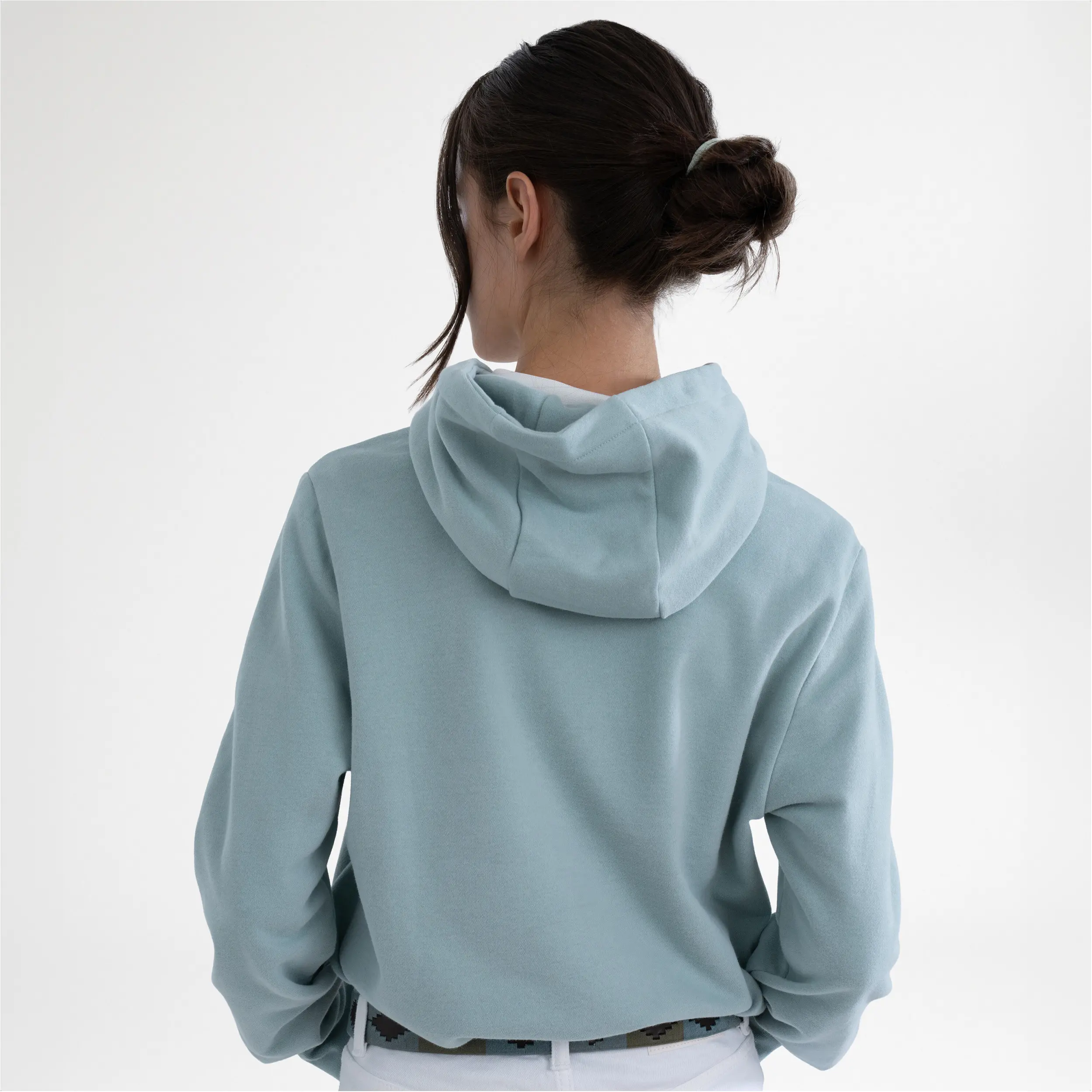 Damen Hoodie HVPJewel aqua sky