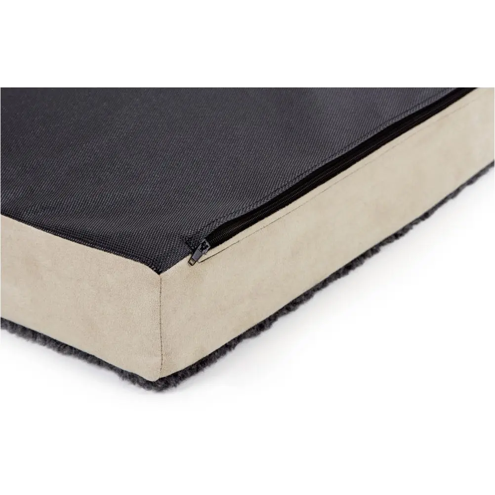 Matratze Memory-Foam beige/anthrazit