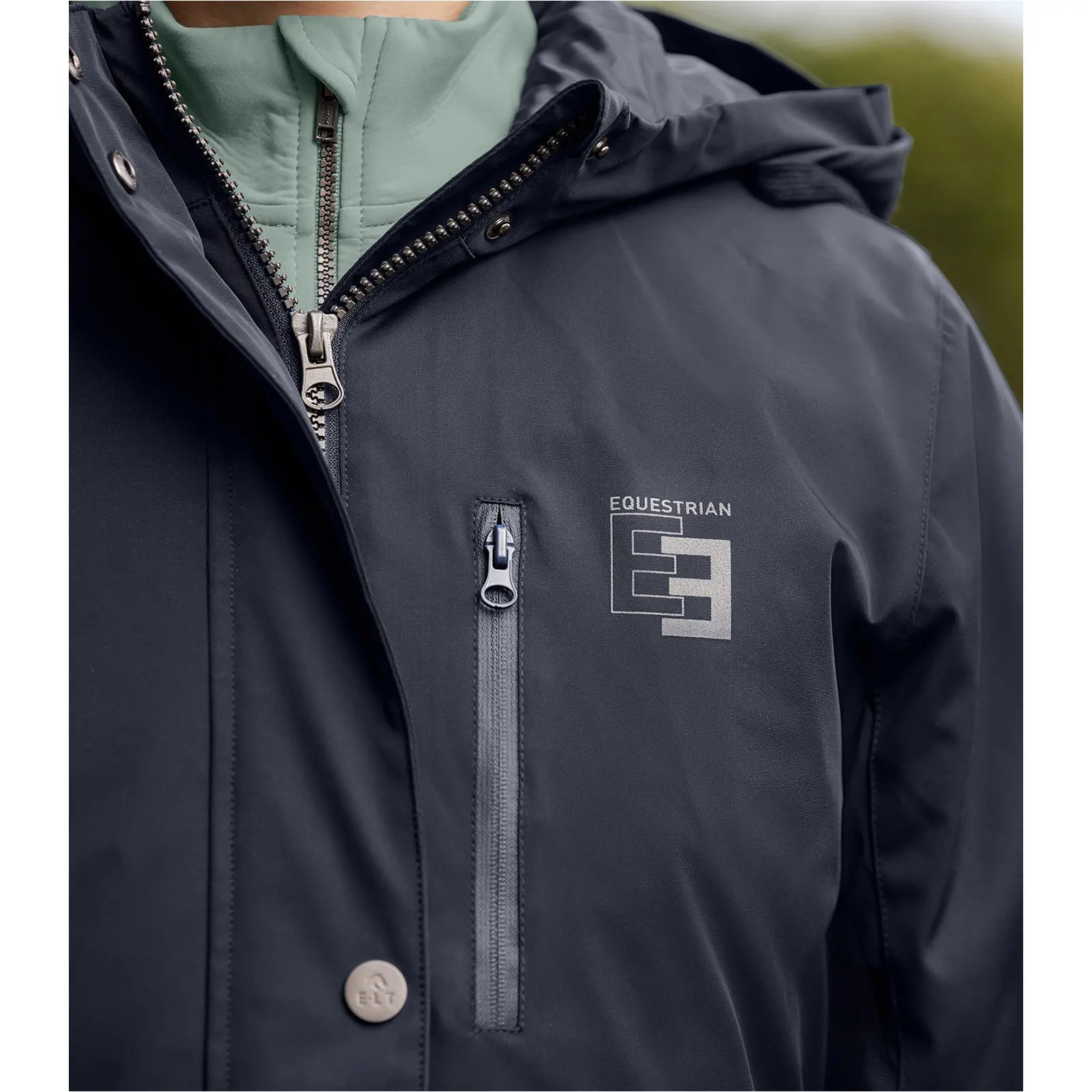 Teens Funktions-Reitparka AVA tiefblau