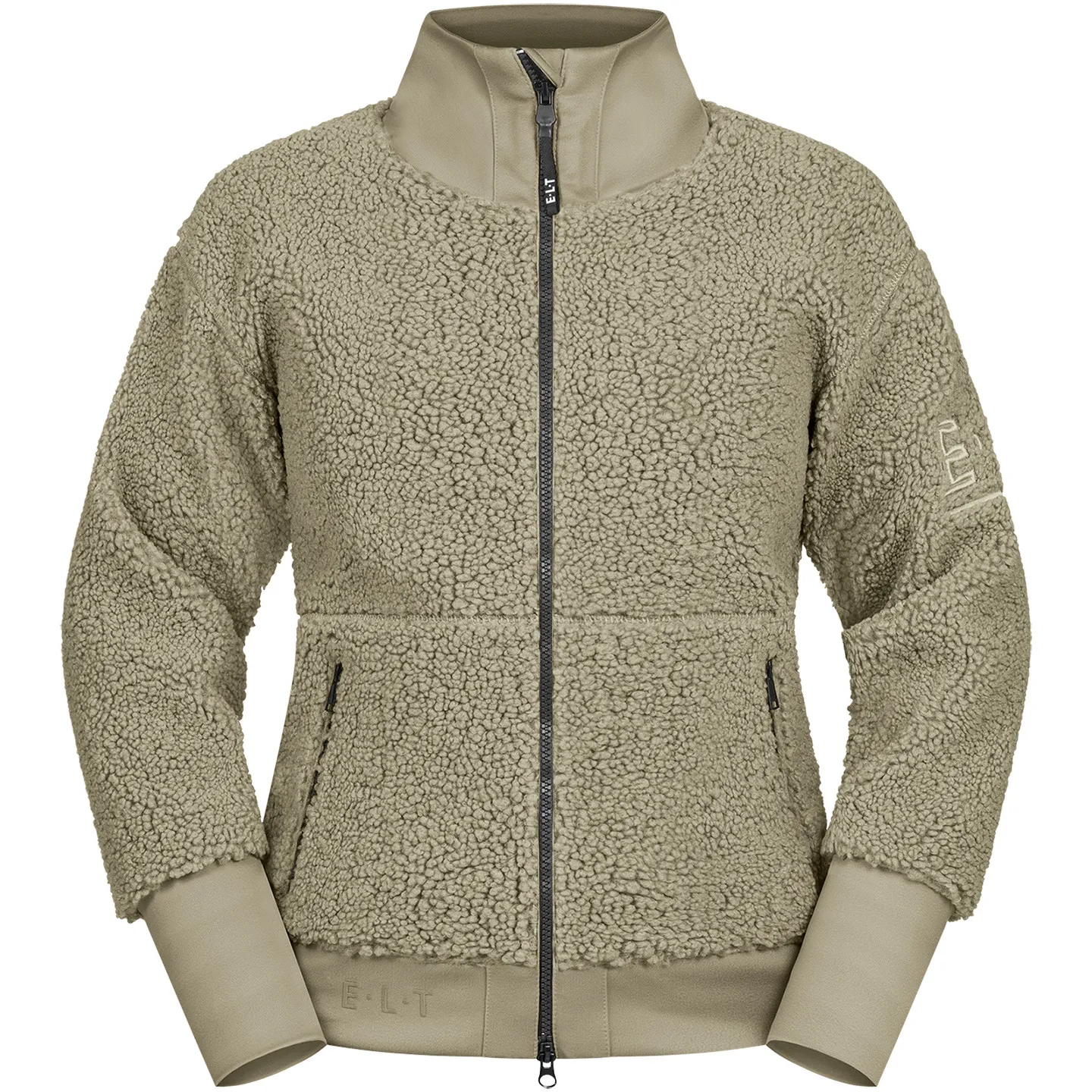 Damen Fleecejacke RIVERSIDE beigegrau