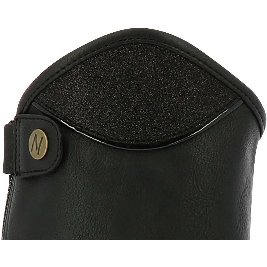Kinder Mini Chaps GLITTER schwarz