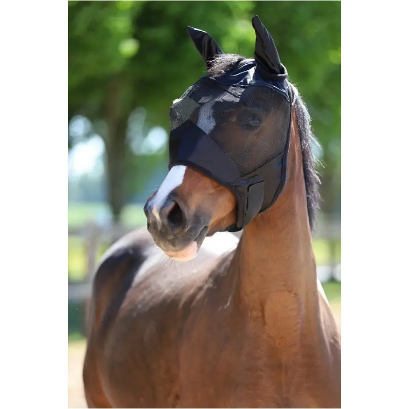 Fliegenmaske light BASICLINE schwarz