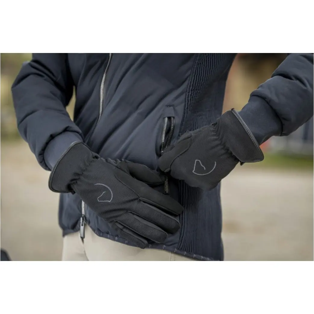 Reithandschuhe FLOCON schwarz