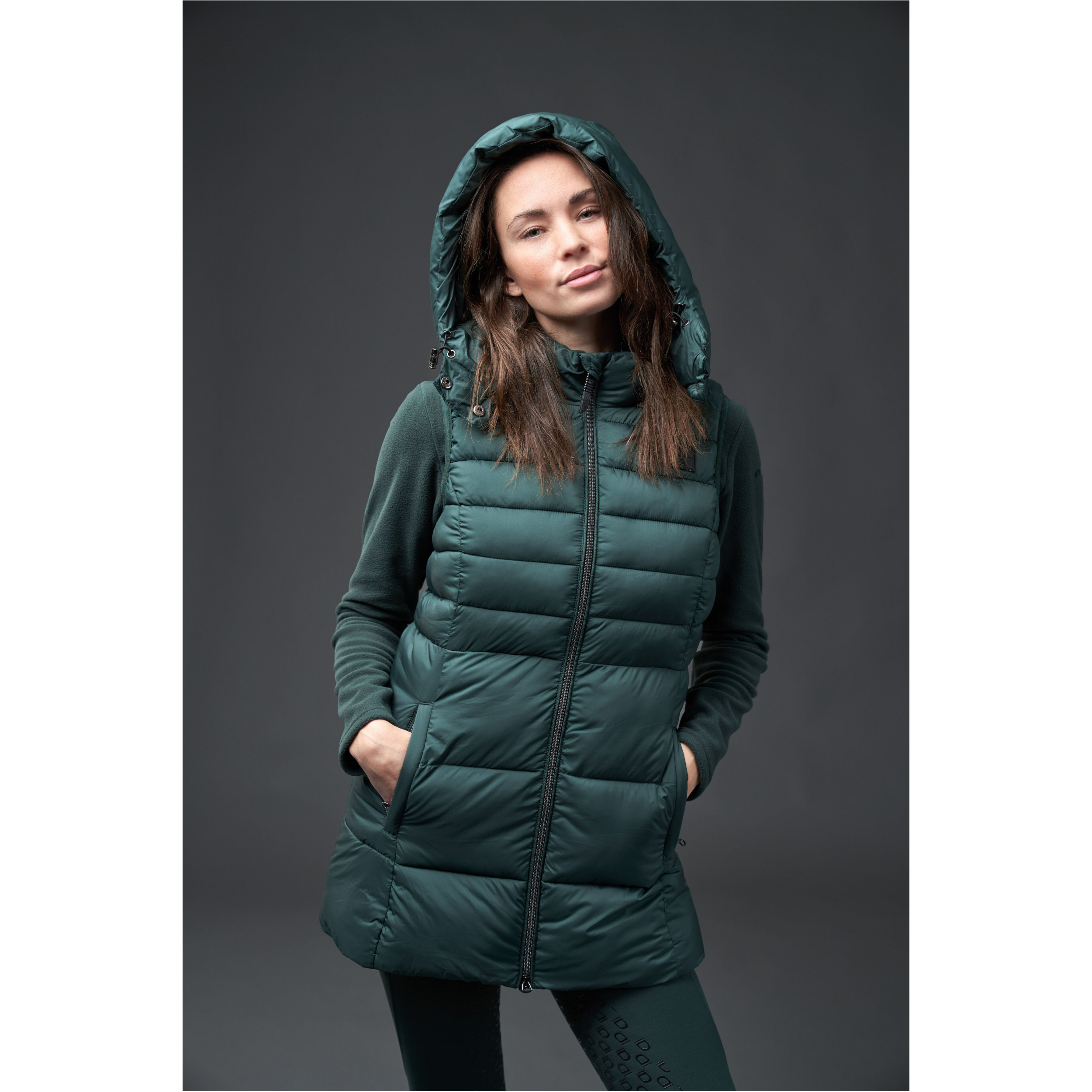 Damen Langweste JILL darkest spruce Damen Langweste JILL darkest spruce