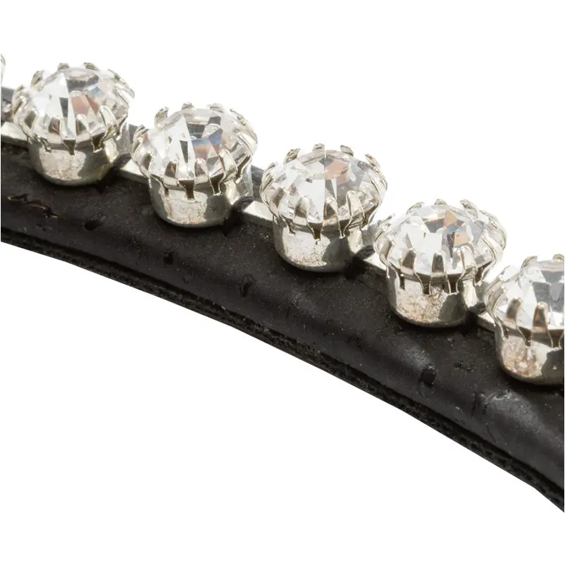 Stirnband CORTICA STRASS Vegan Kork schwarz/weiß