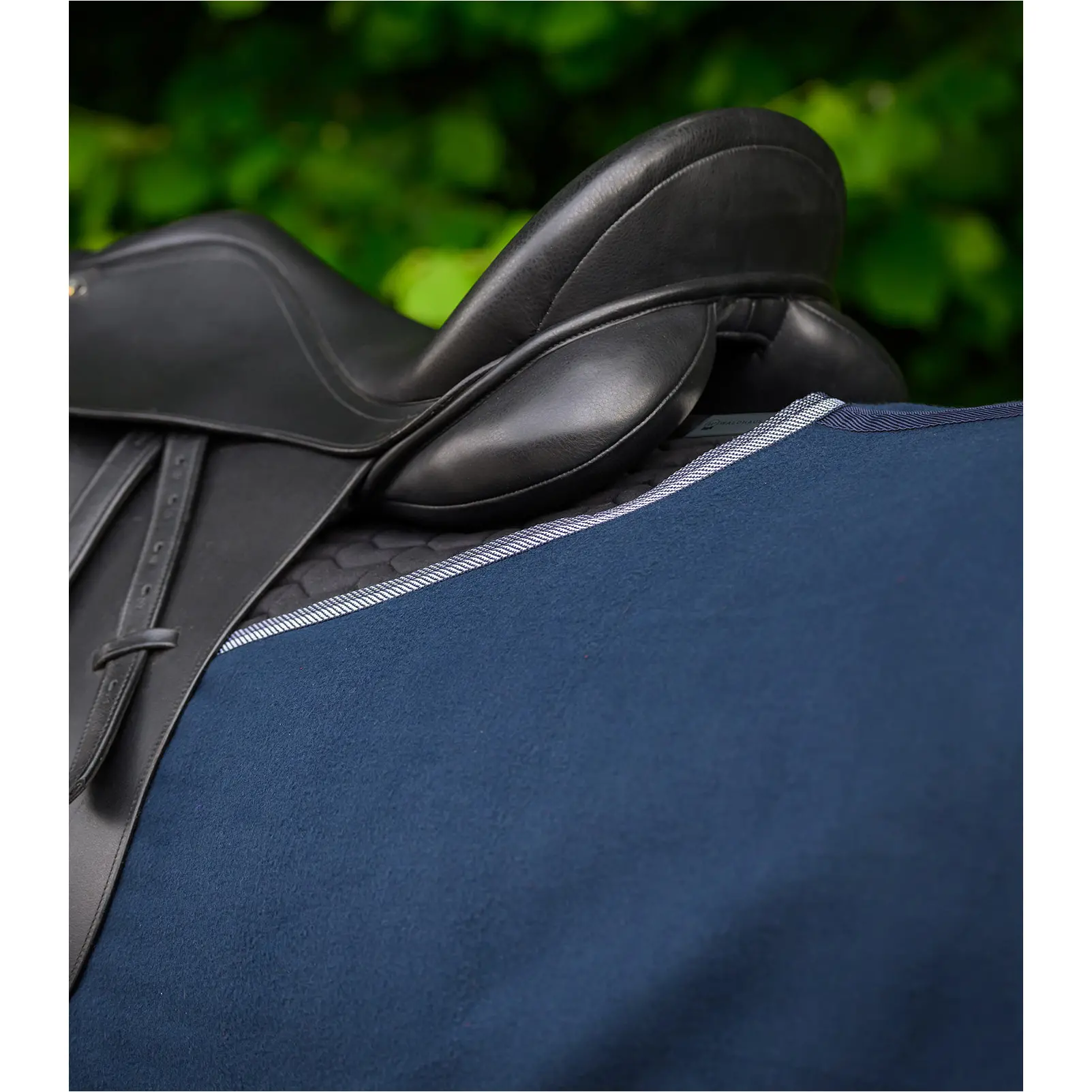 Fleece-Ausreitdecke ECONOMIC nachtblau