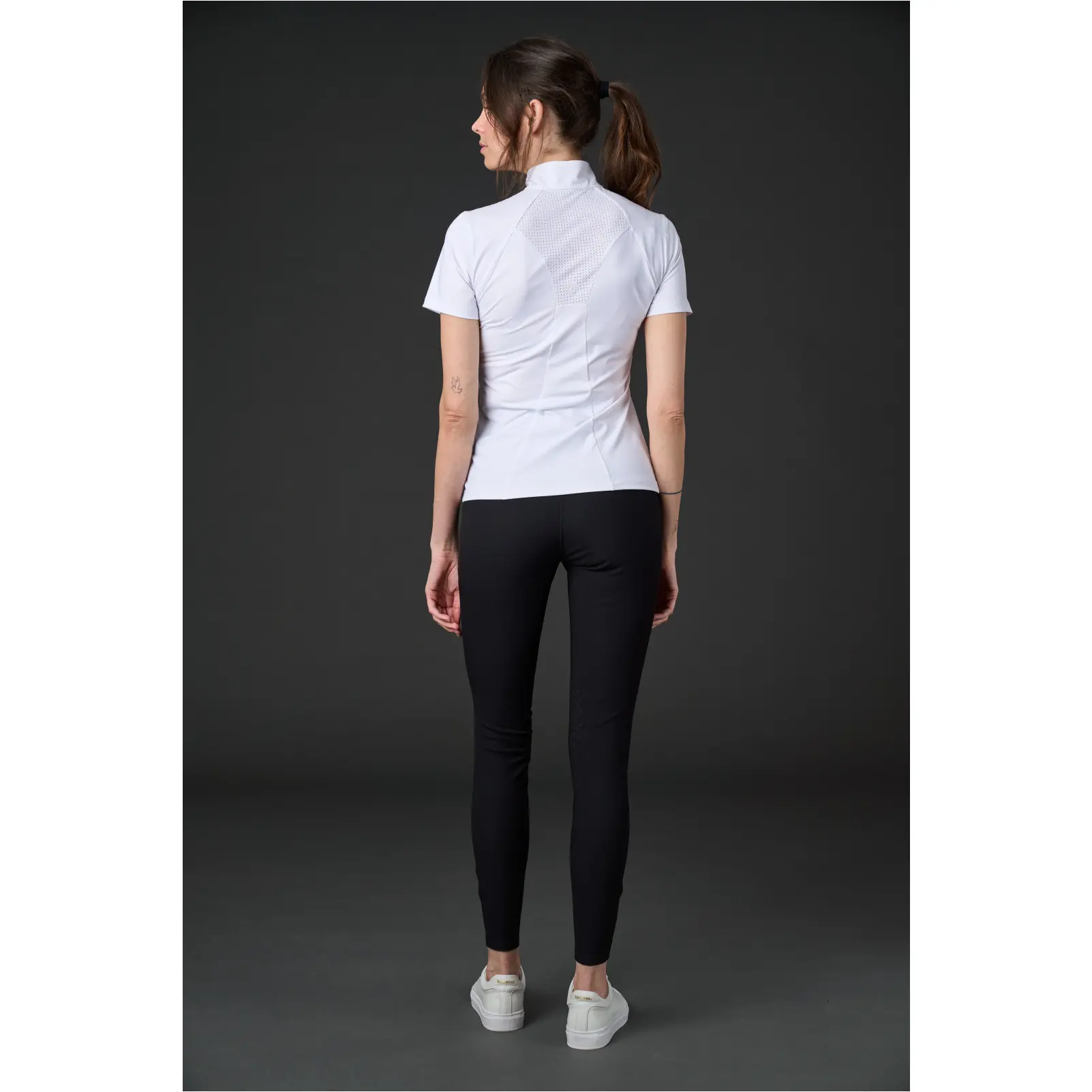 Damen Turniershirt Kurzarm THELMA weiß Damen Turniershirt Kurzarm THELMA weiß