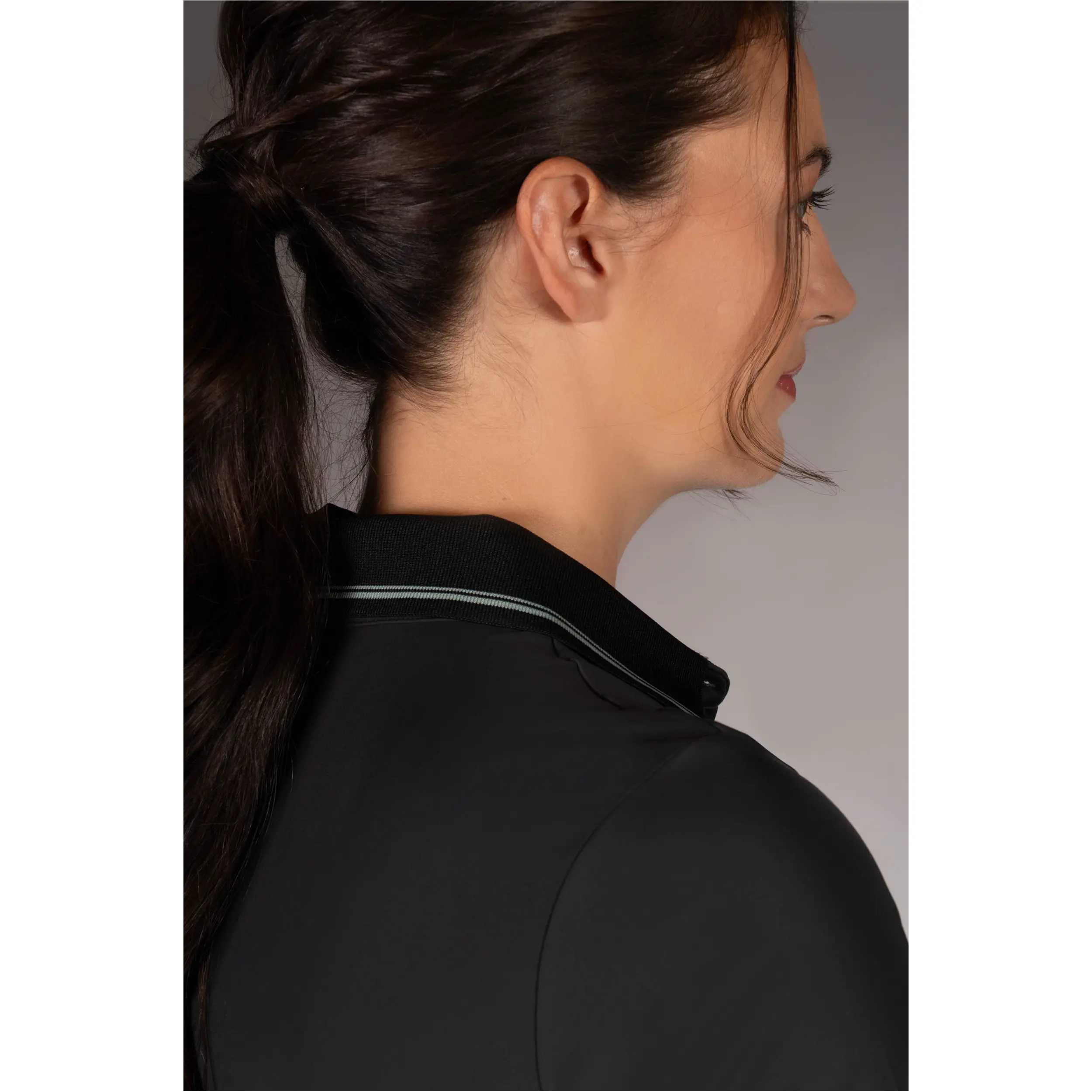 Damen Poloshirt LIMONE schwarz