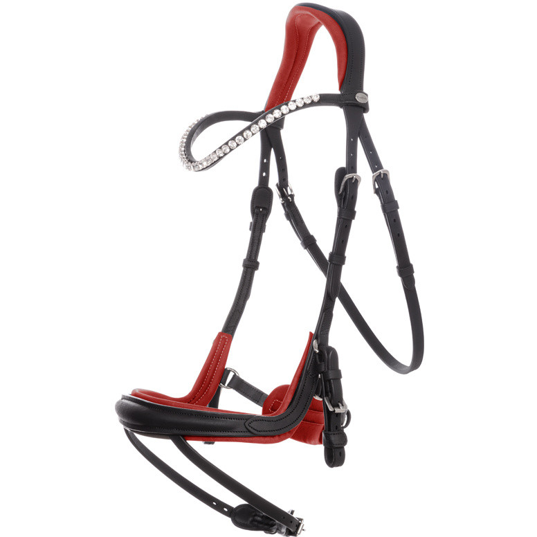 Lederpolster-Set CALIANO CERRA rot
