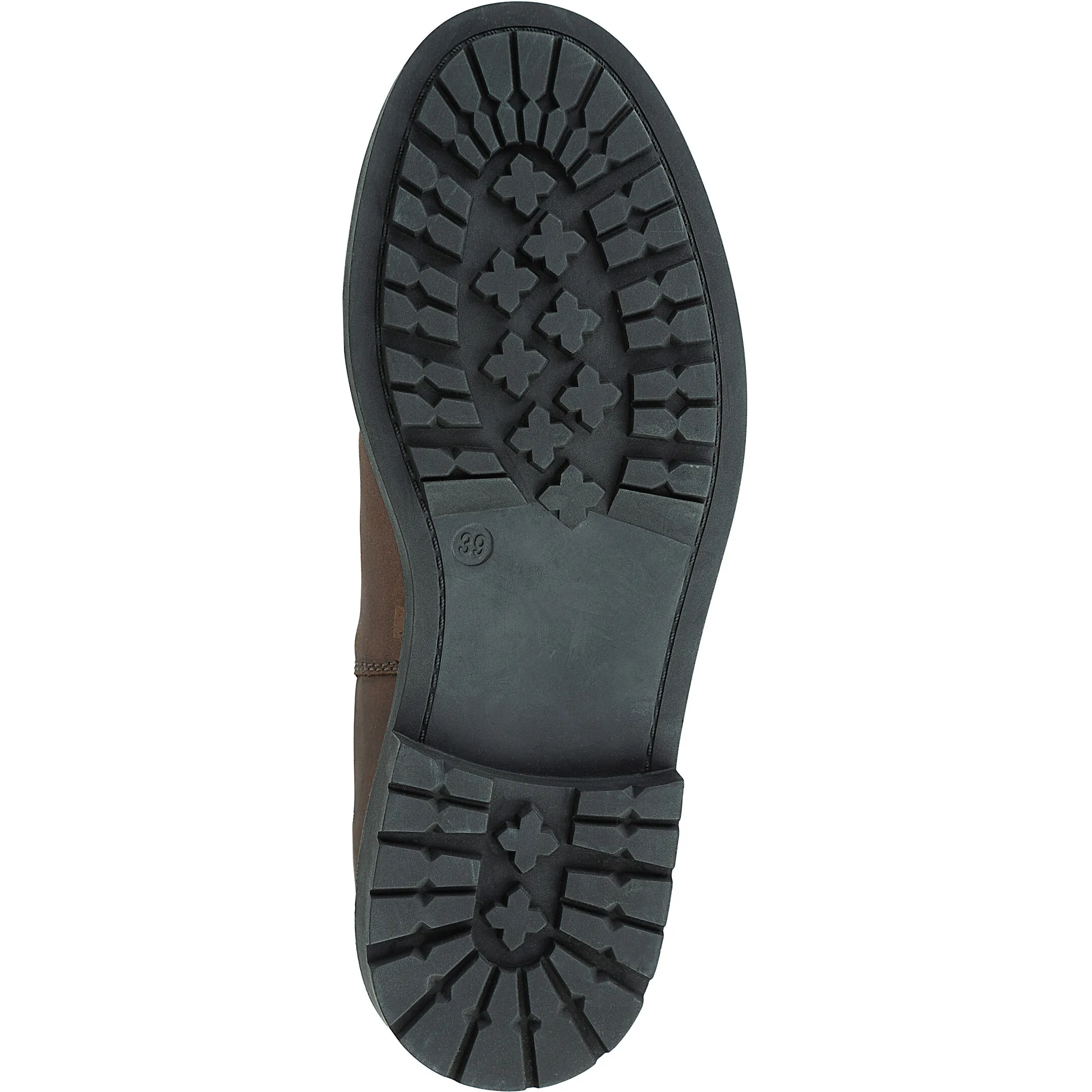 Winter Reitstiefeletten NEW WORK Eco Echtleder braun