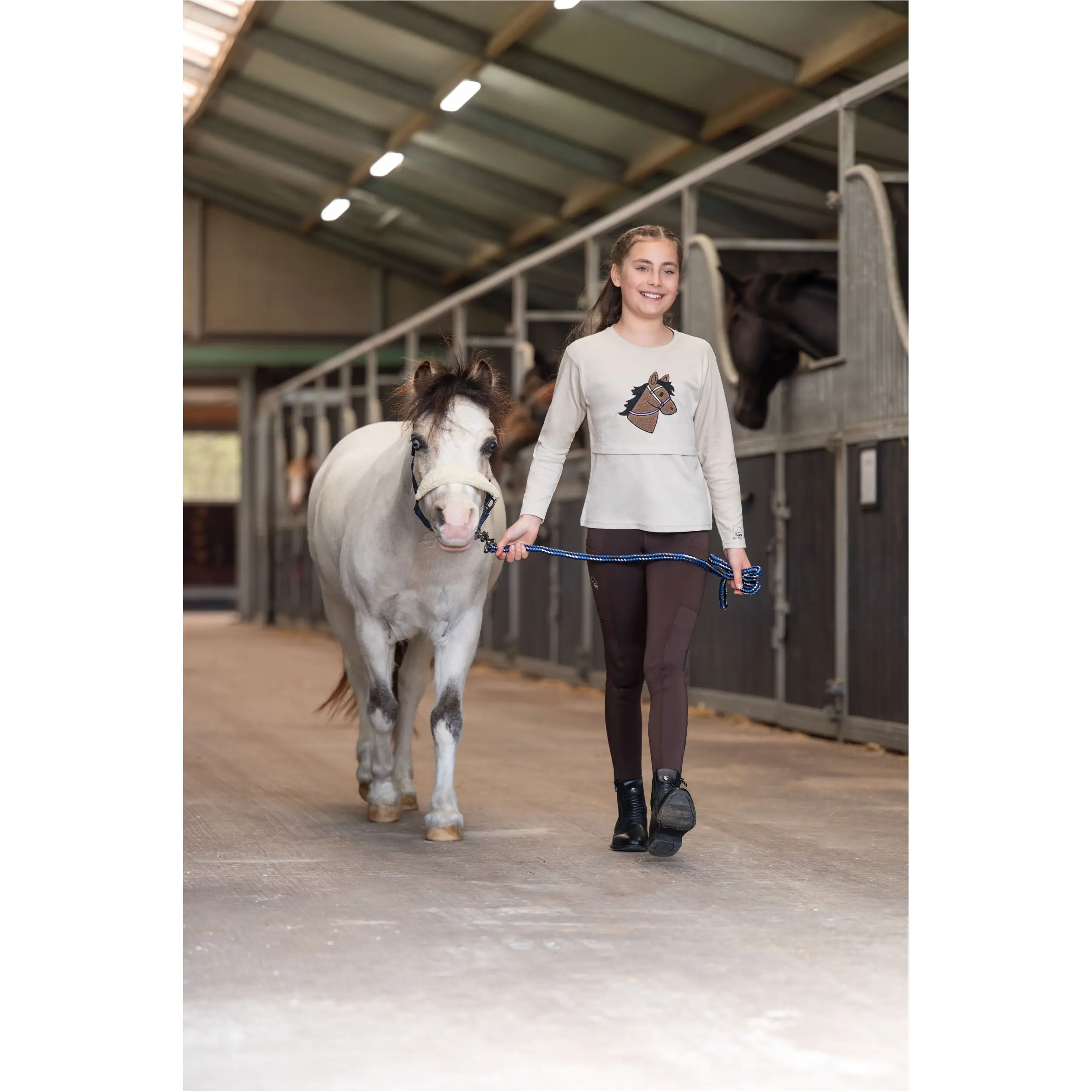 Kinder Langarmshirt MIA beige Kinder Langarmshirt MIA beige