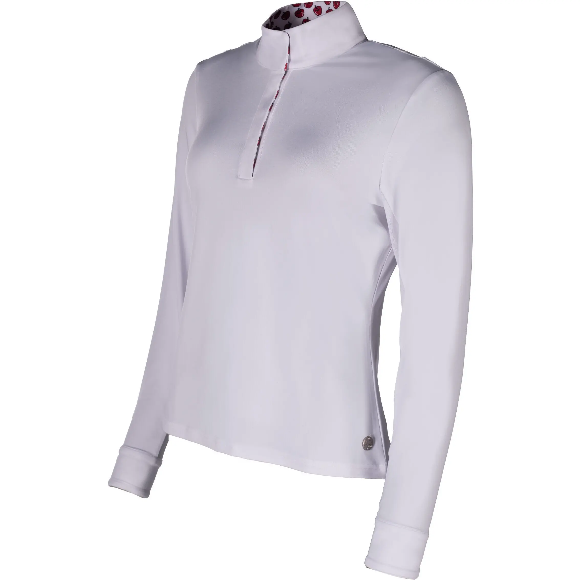 Damen Turniershirt Langarm HUNTER weiß