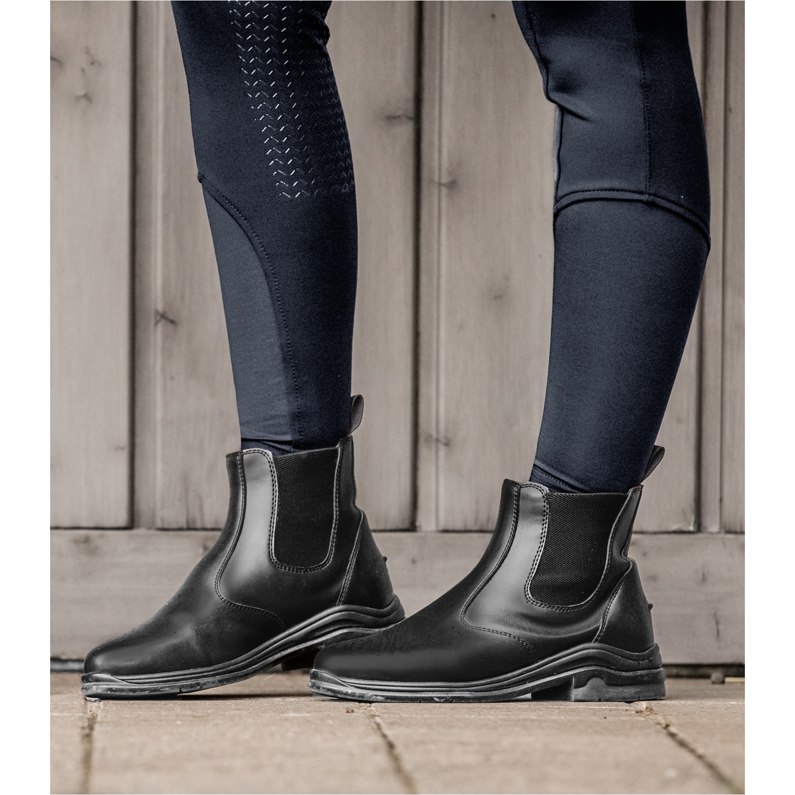 Damen Jodhpur Stiefeletten CLEVER COMFORT schwarz