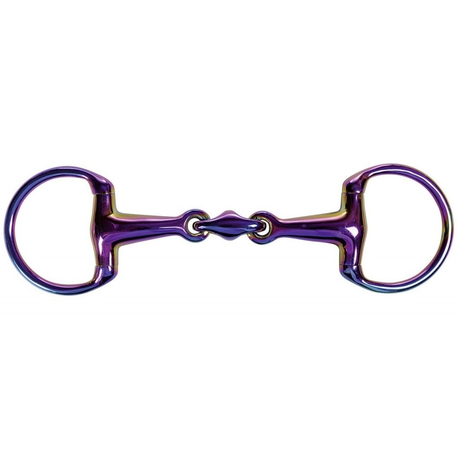 Olivenkopfgebiss doppelt gebrochen RAINBOW 16mm