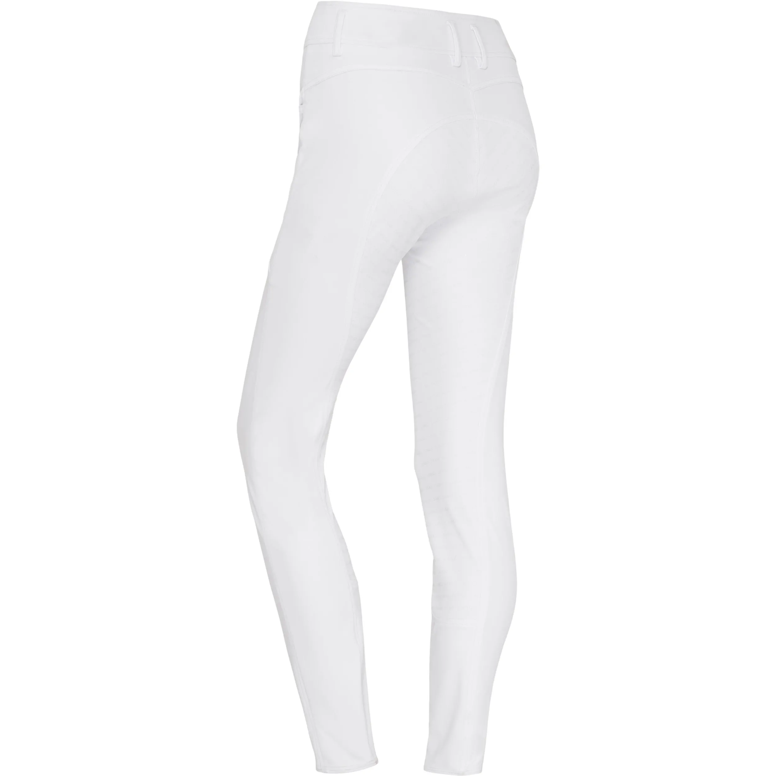 Damen Reithose Silikon Vollbesatz RIHANNA weiß