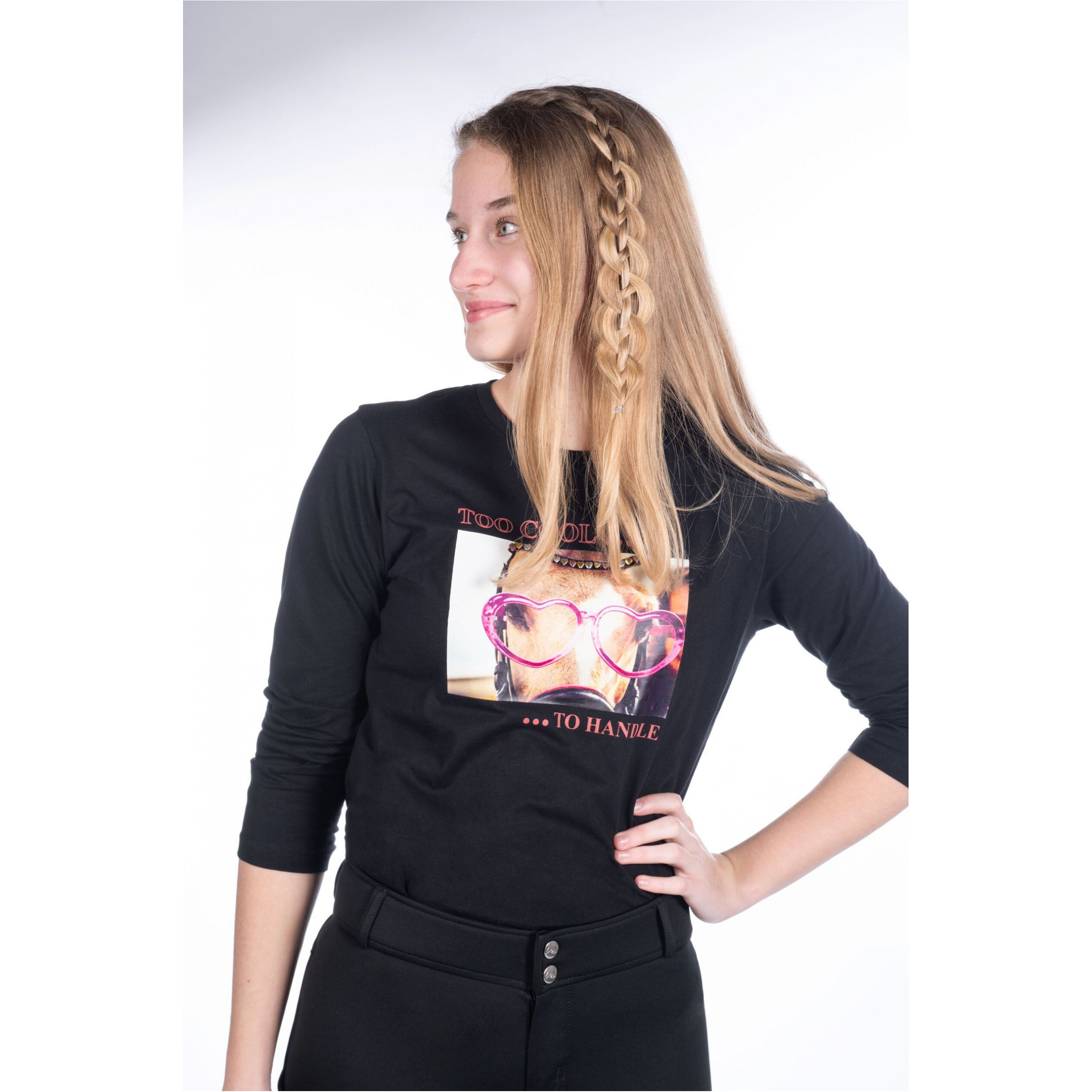 Kinder Langarmshirt RUBY FUN schwarz